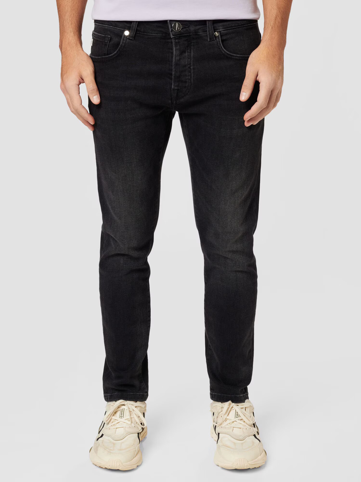 Goldgarn Jeans 'U2' negru denim - Pled.ro