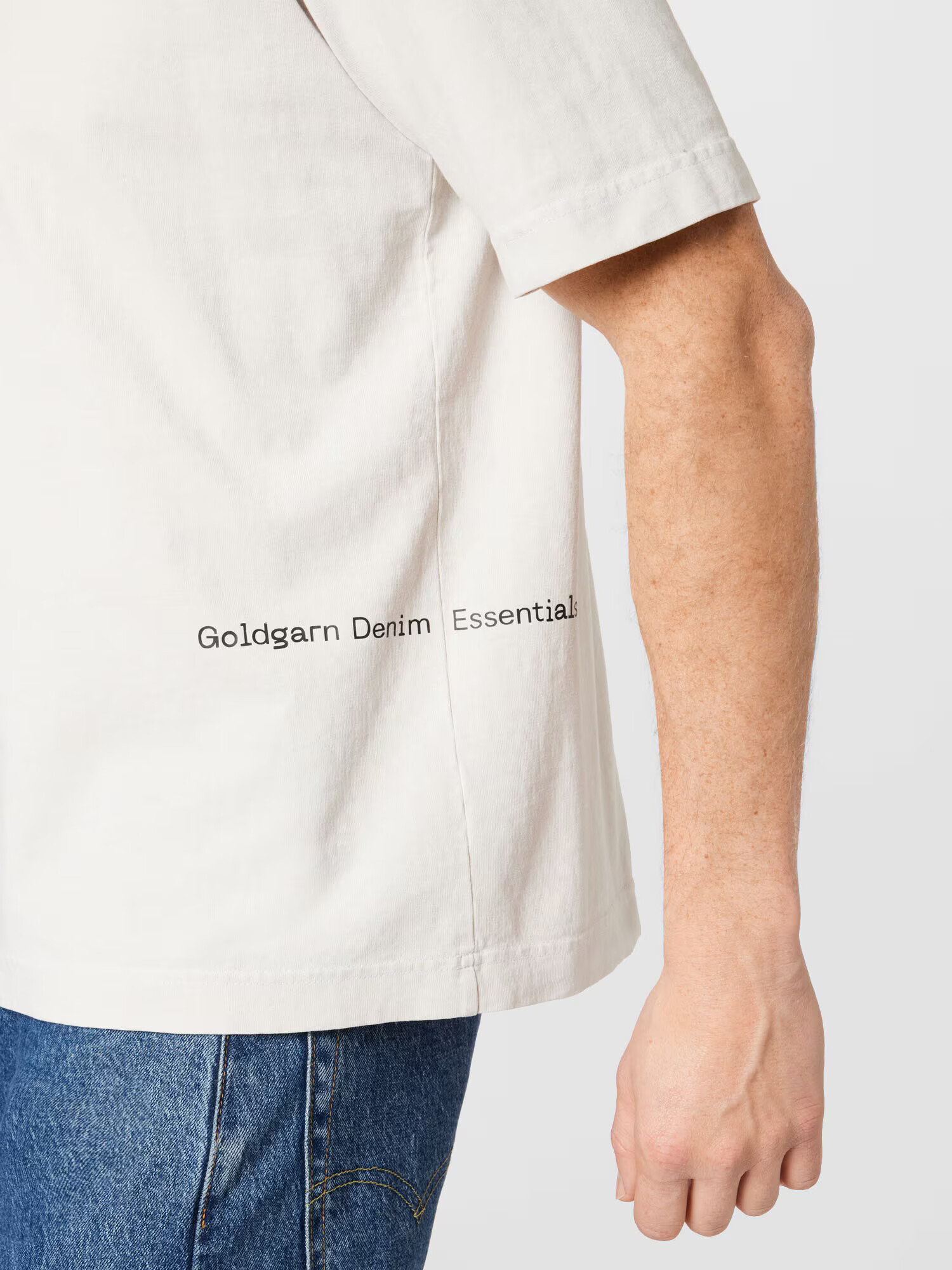 Goldgarn Tricou gri deschis / negru - Pled.ro