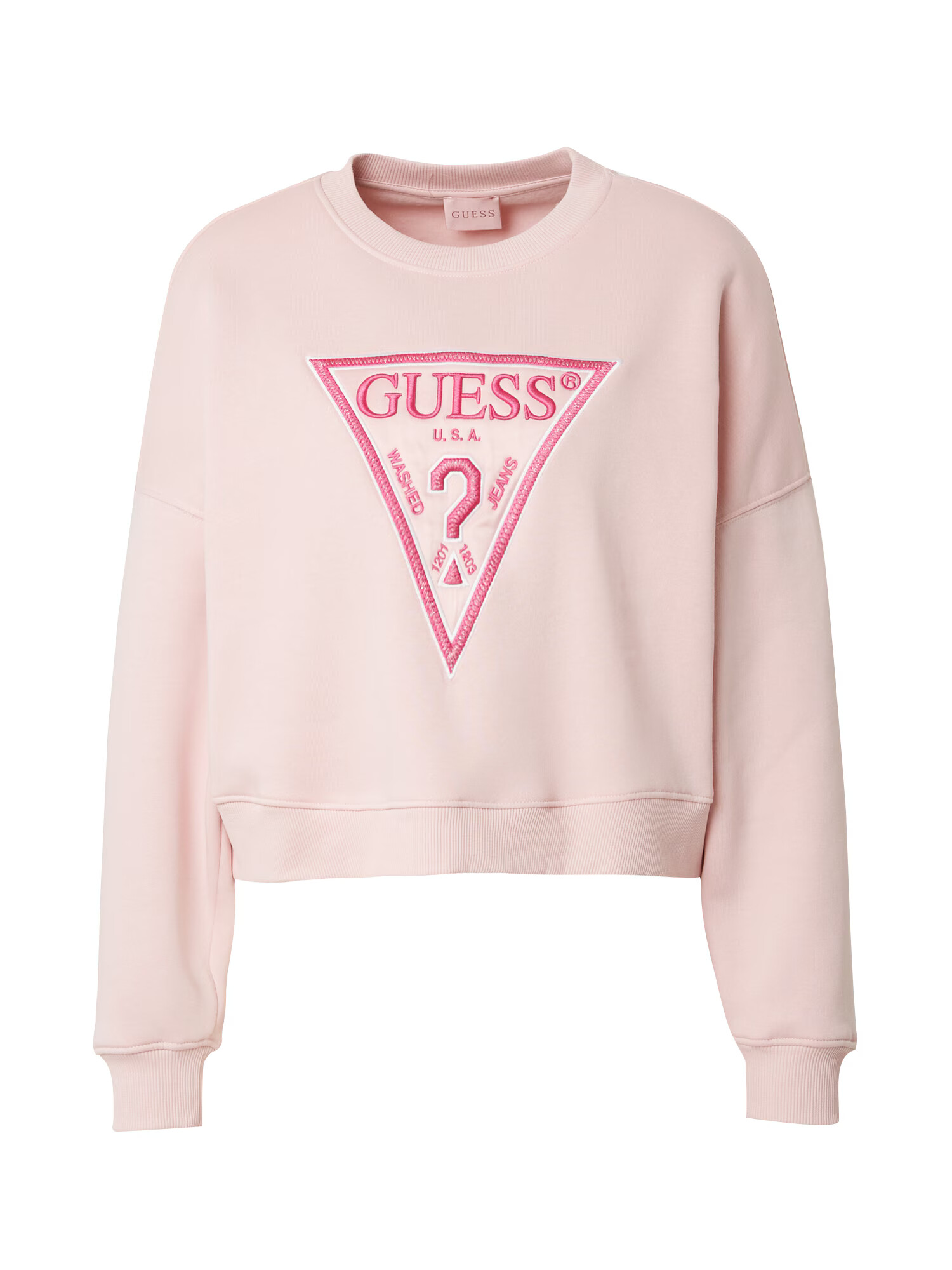 GUESS Bluză de molton mauve / roz - Pled.ro