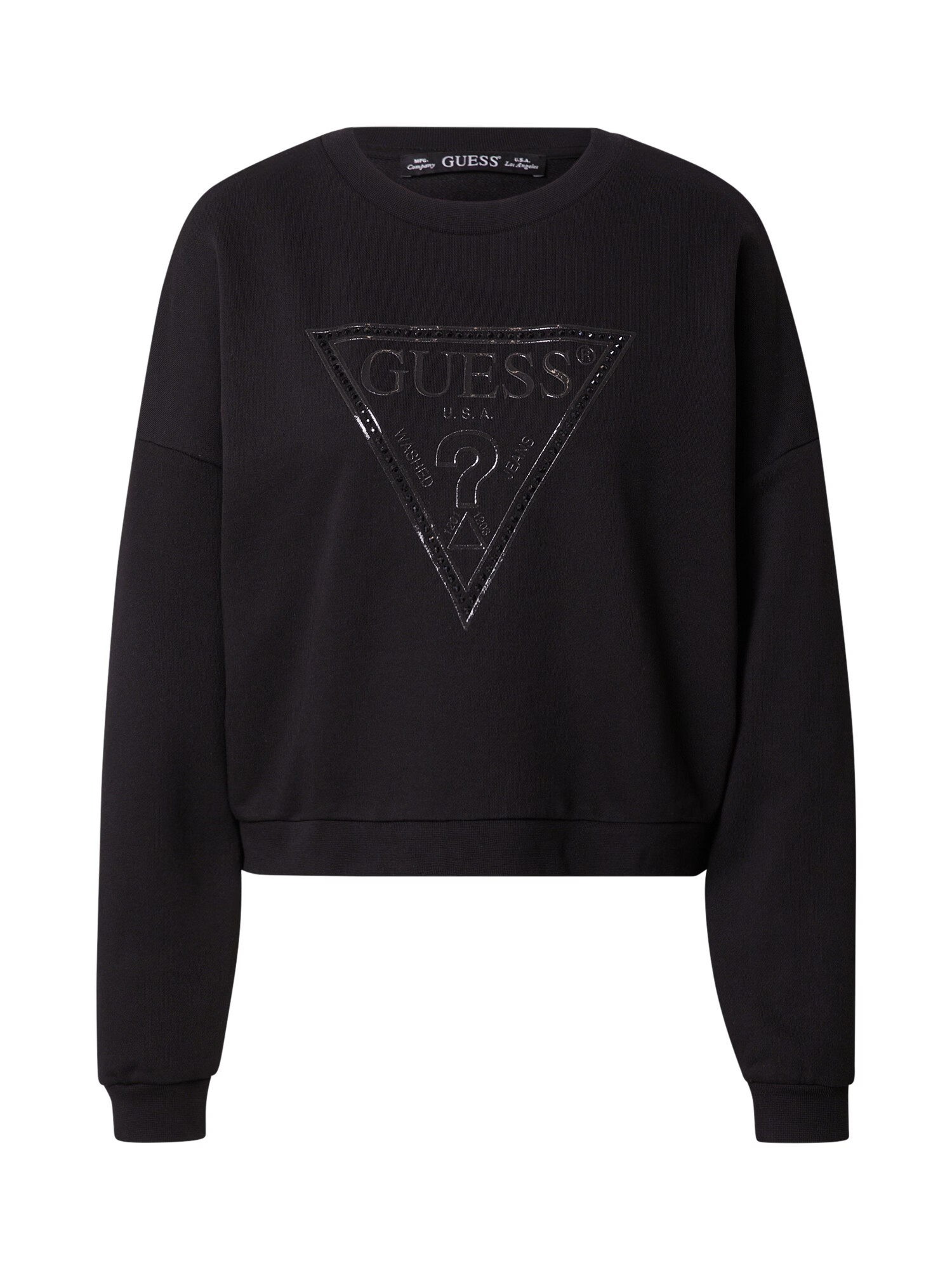 GUESS Bluză de molton 'ROSATEA' negru - Pled.ro