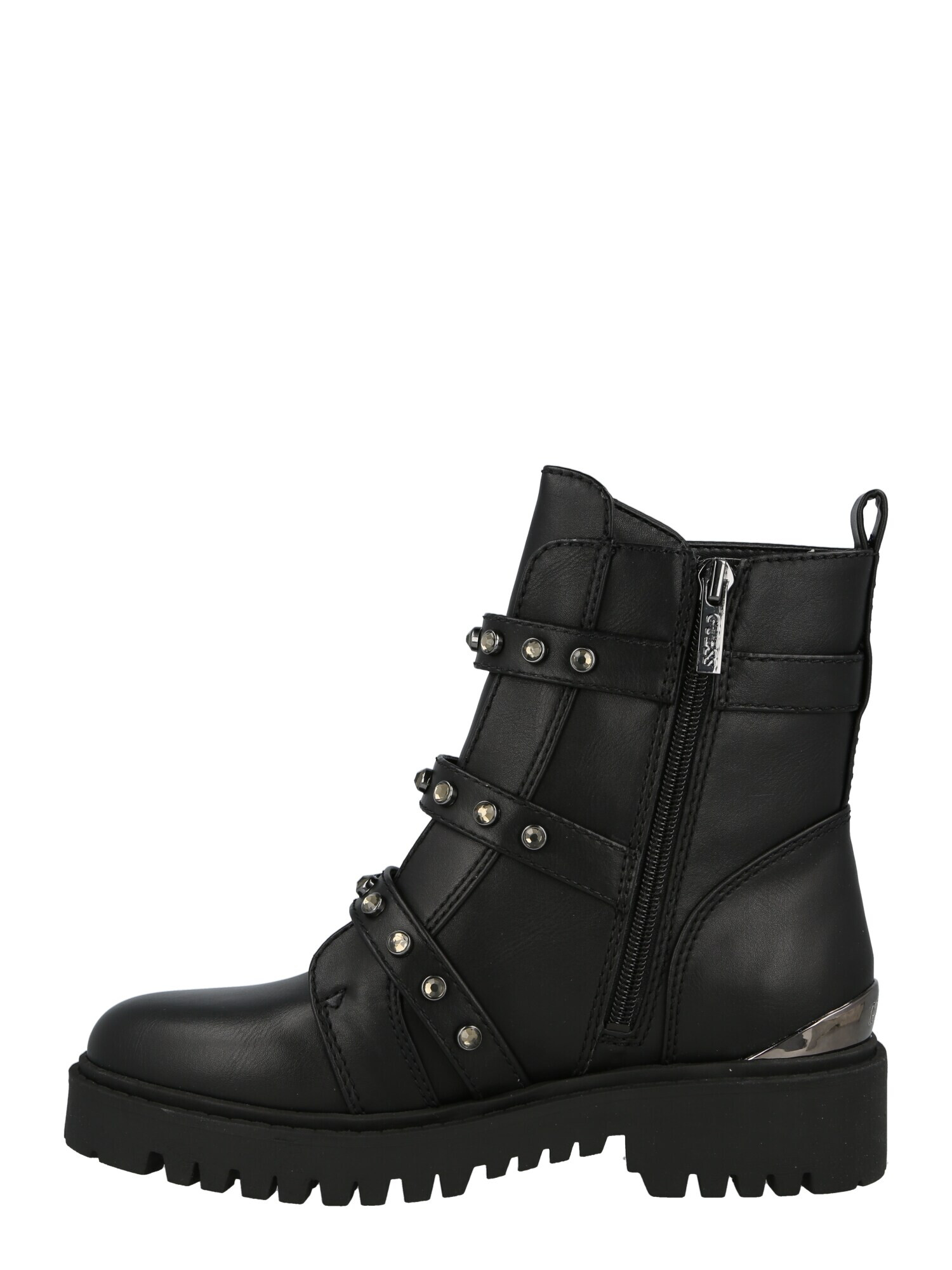 GUESS Botine 'OCEA' negru / argintiu - Pled.ro