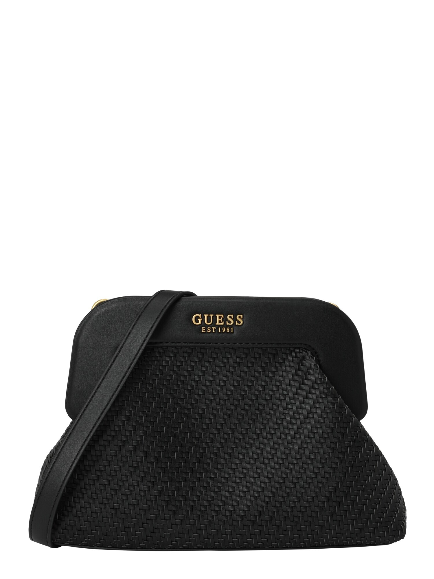 GUESS Clutch 'ABEY' negru - Pled.ro