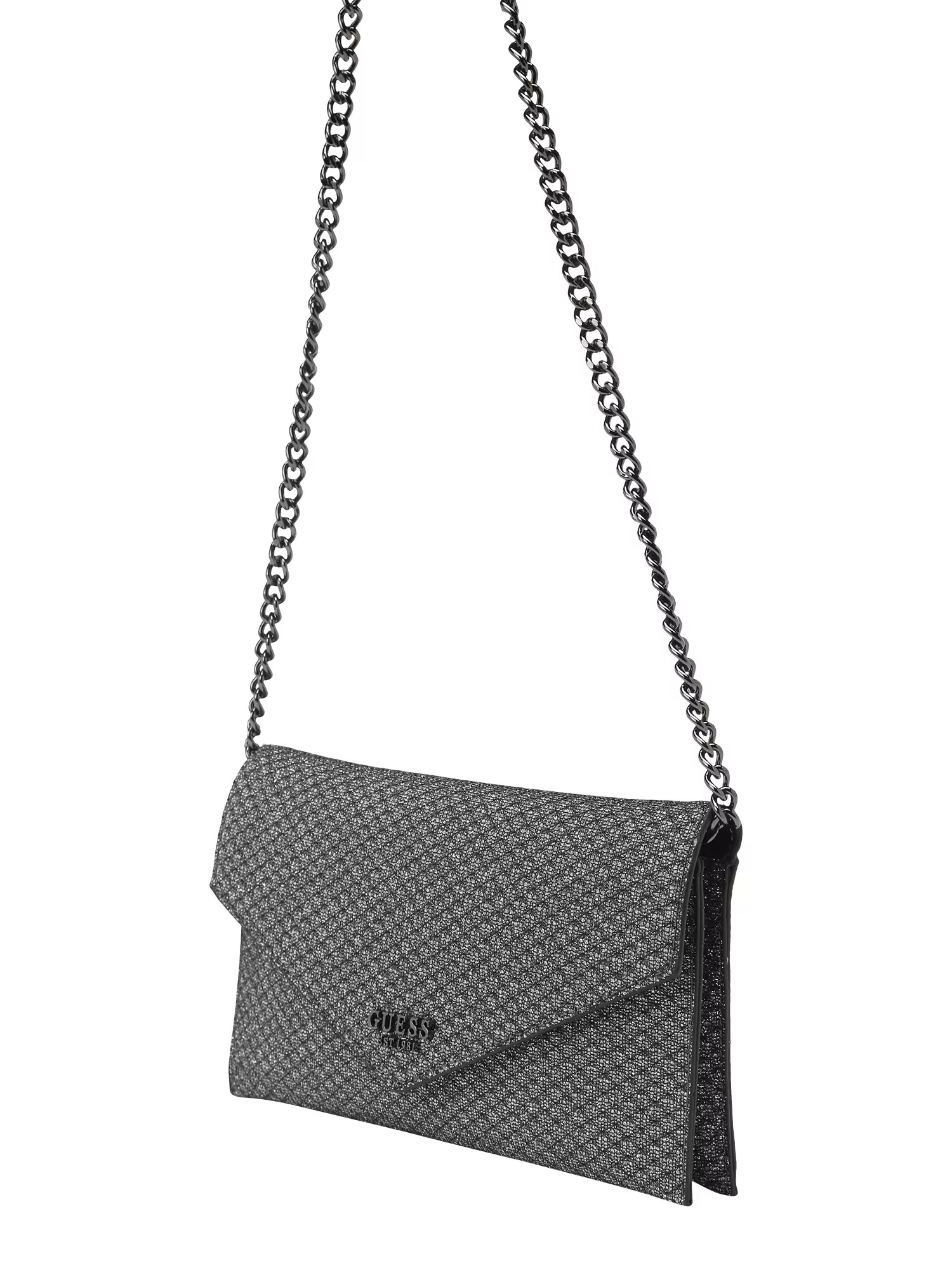 GUESS Clutch 'EVER' gri grafit / argintiu - Pled.ro