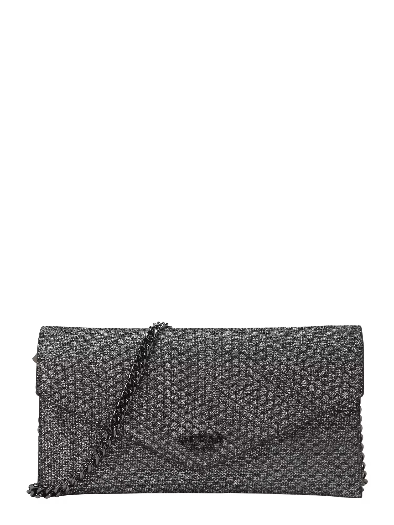 GUESS Clutch 'EVER' gri grafit / argintiu - Pled.ro