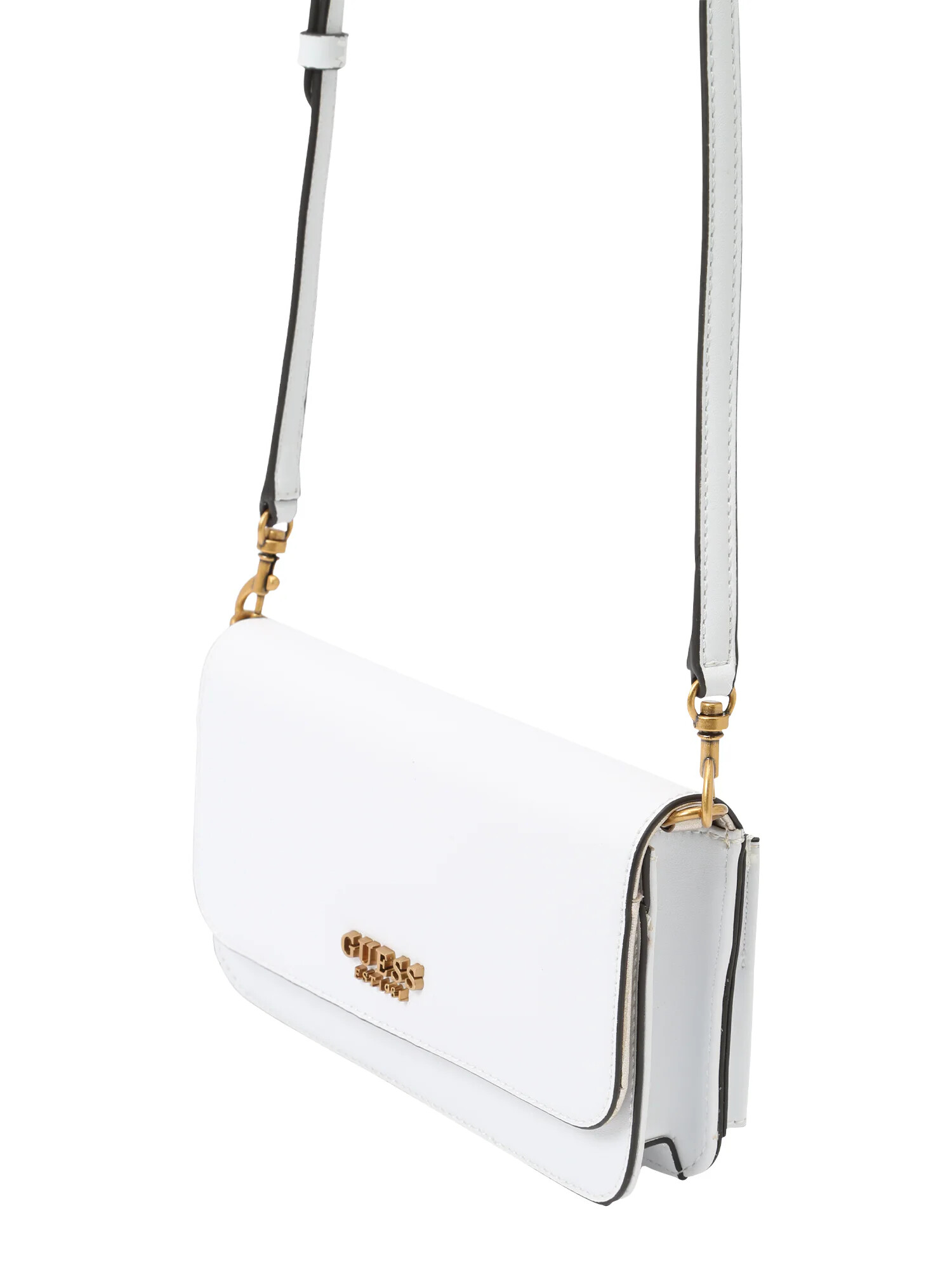 GUESS Clutch 'NOELLE' auriu / alb - Pled.ro