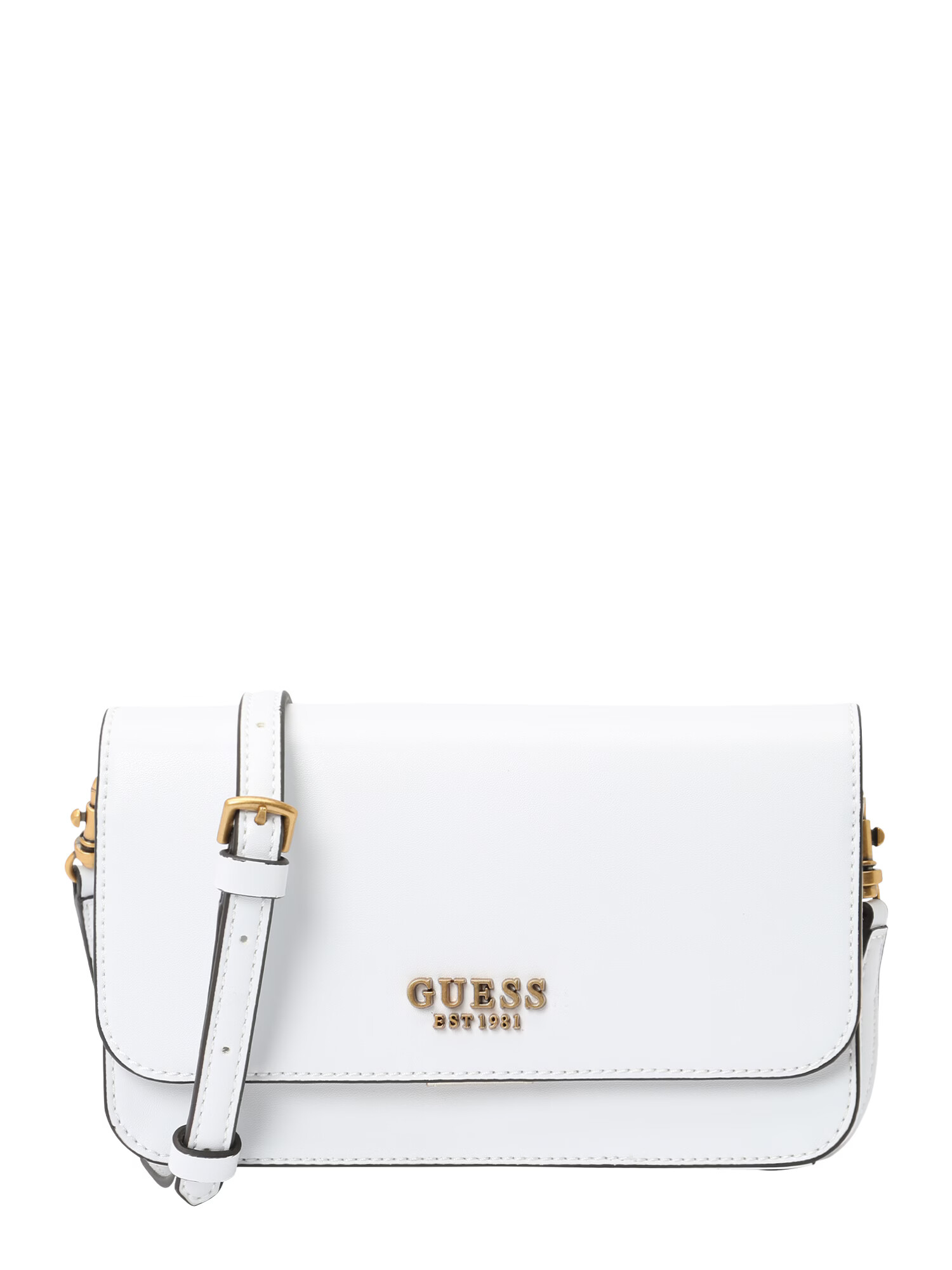 GUESS Clutch 'NOELLE' auriu / alb - Pled.ro