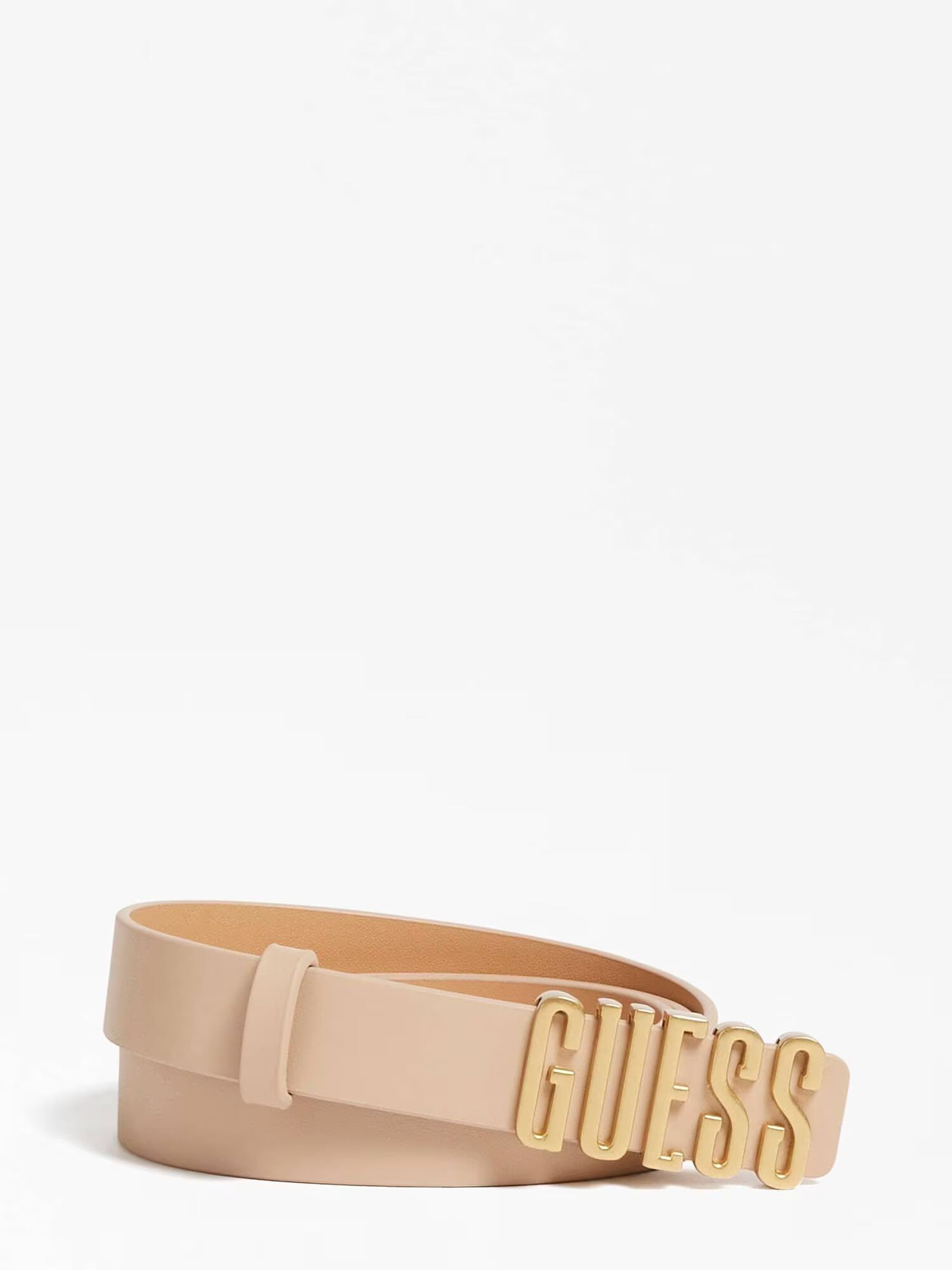 GUESS Curea bej deschis - Pled.ro