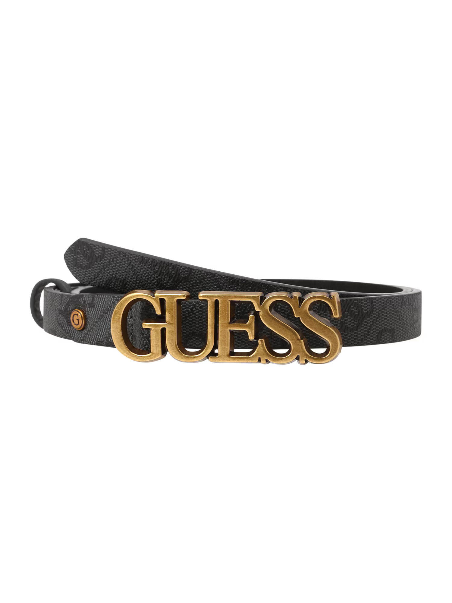 GUESS Curea gri / negru - Pled.ro