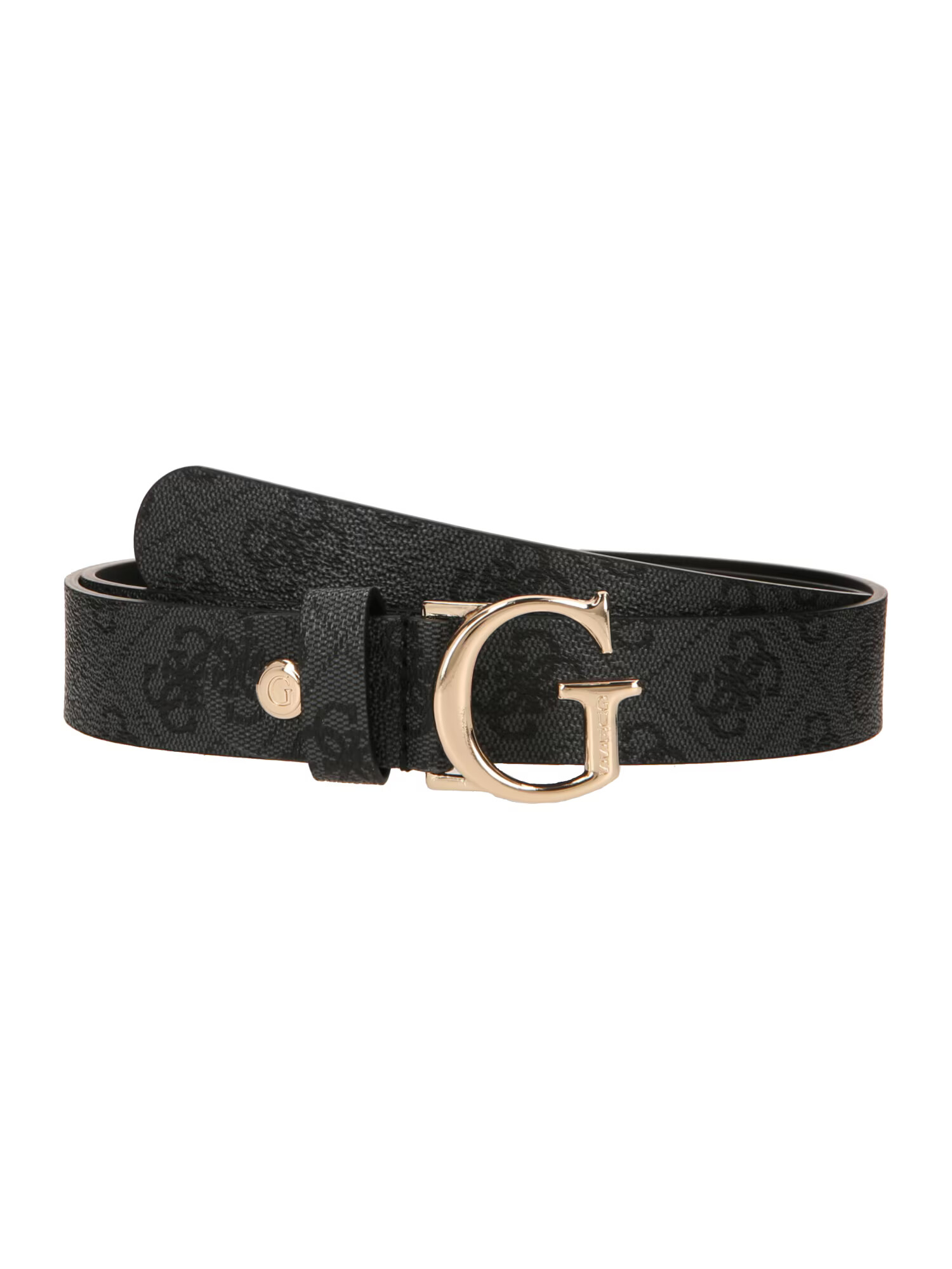 GUESS Curea 'Vikky' auriu / negru - Pled.ro