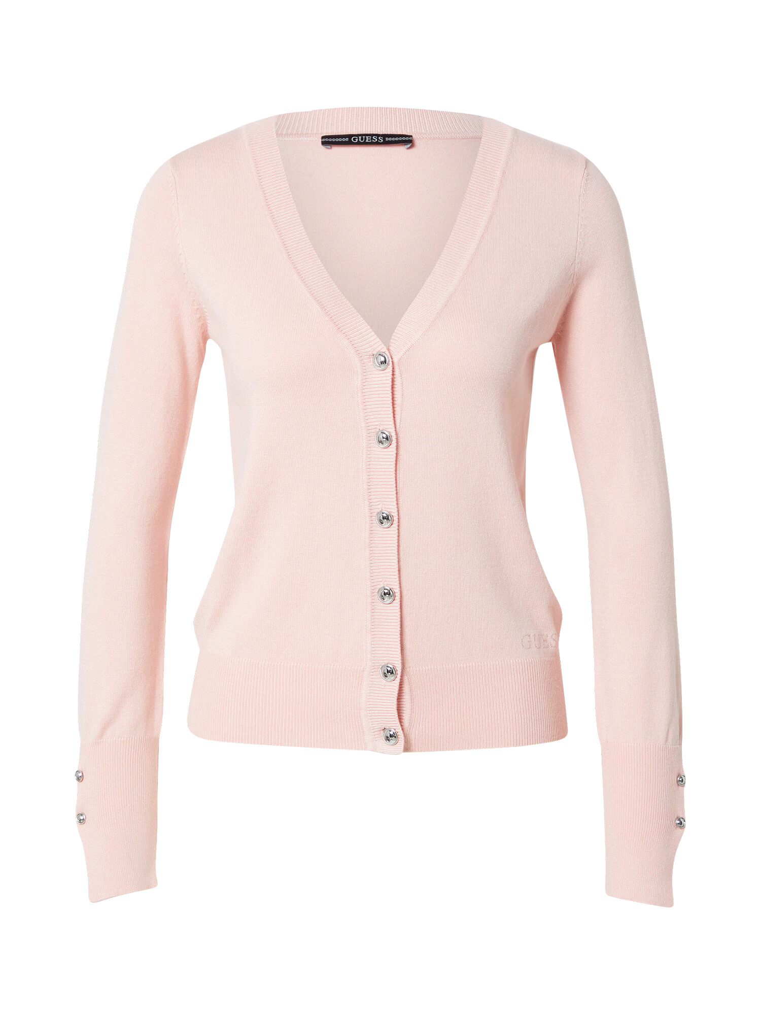 GUESS Geacă tricotată 'ZENA CARDI' roz pastel - Pled.ro