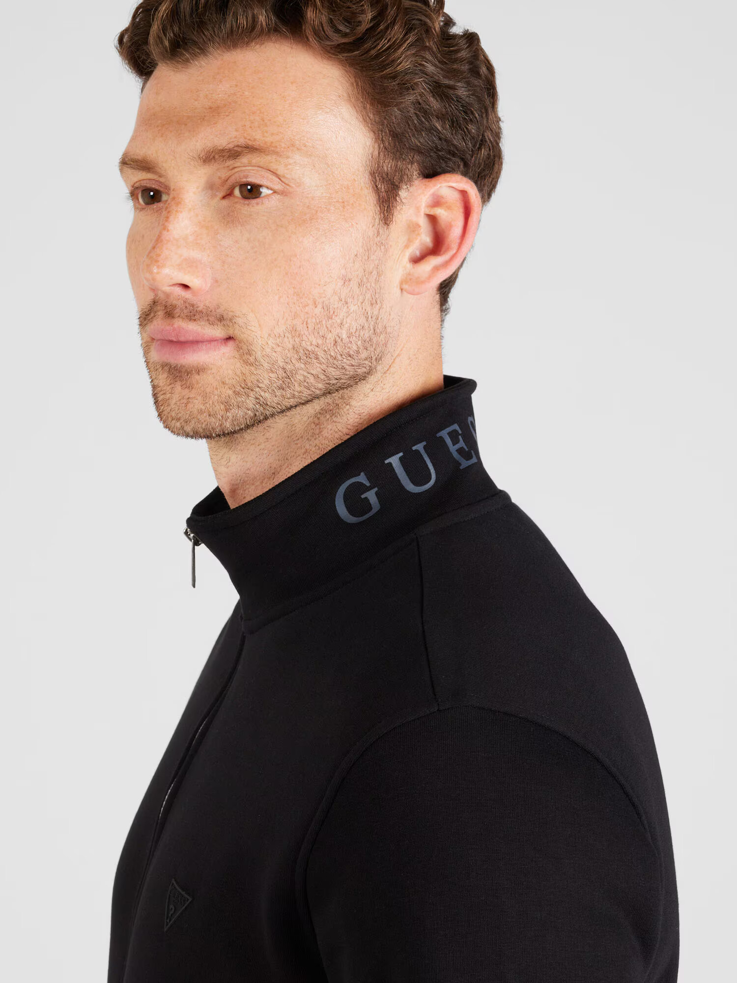 GUESS Hanorac negru - Pled.ro