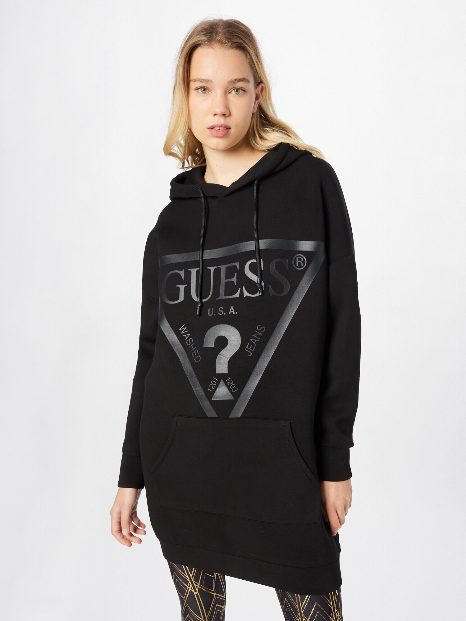 GUESS Bluză de molton 'ALISA' negru - Pled.ro