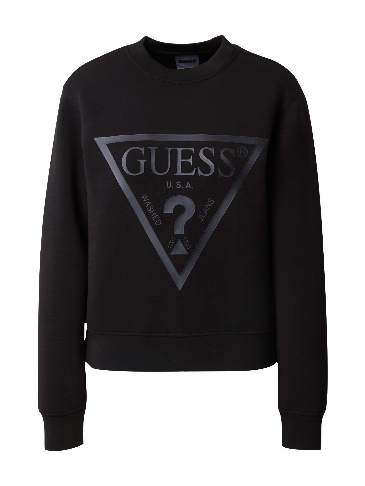 GUESS Bluză de molton 'NEW ELLY' negru - Pled.ro