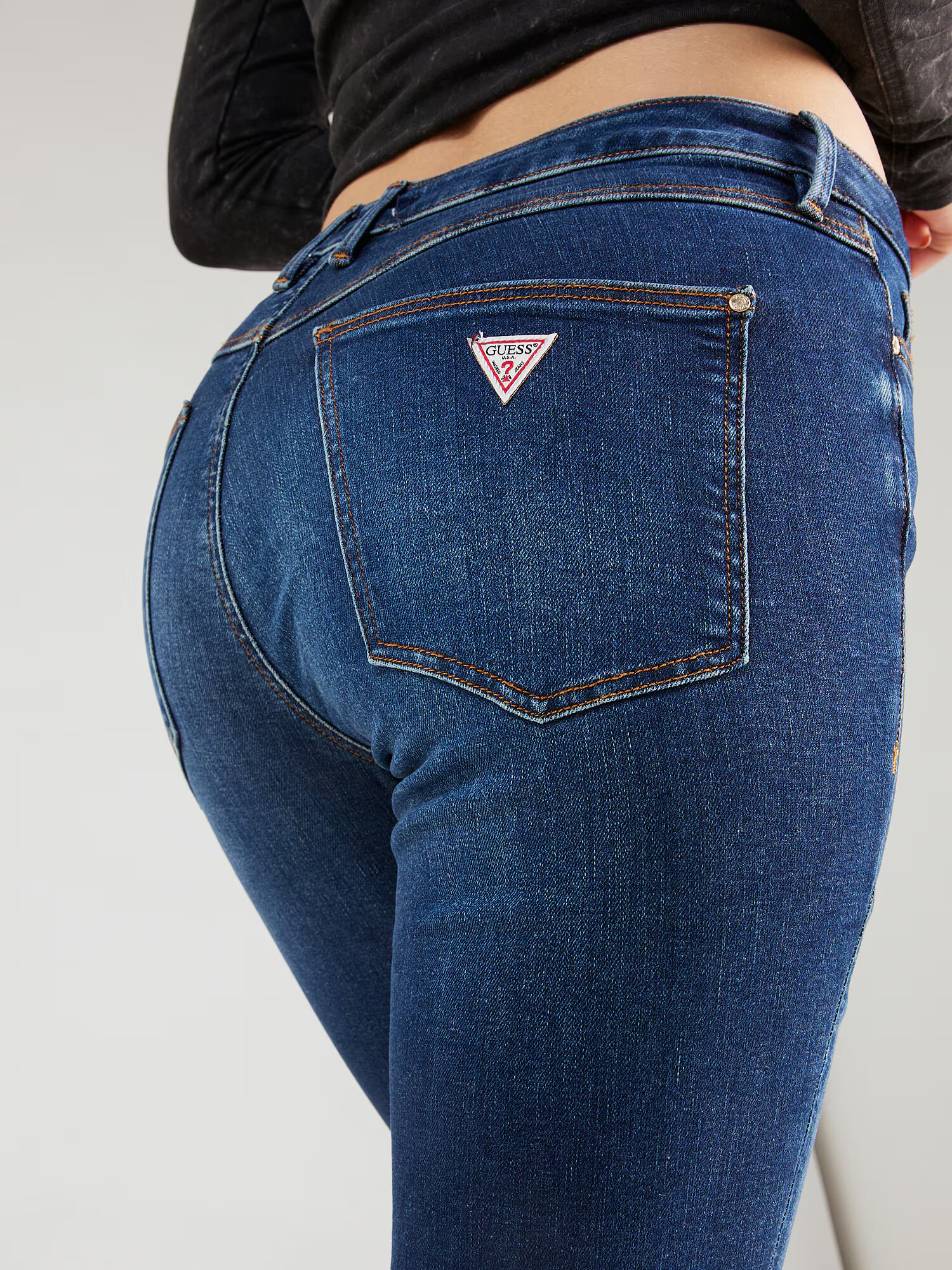 GUESS Jeans '1981' albastru închis - Pled.ro