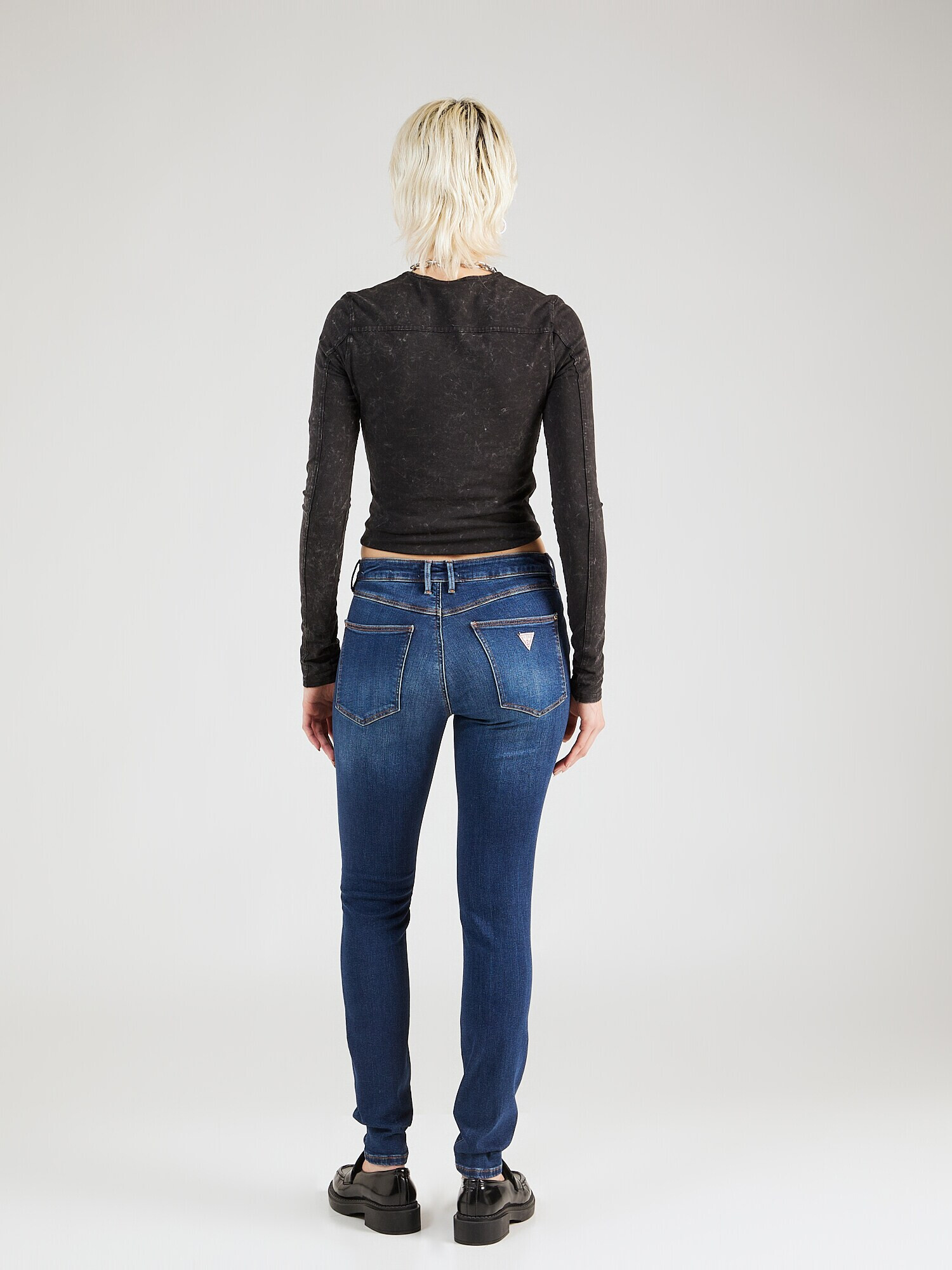 GUESS Jeans '1981' albastru închis - Pled.ro