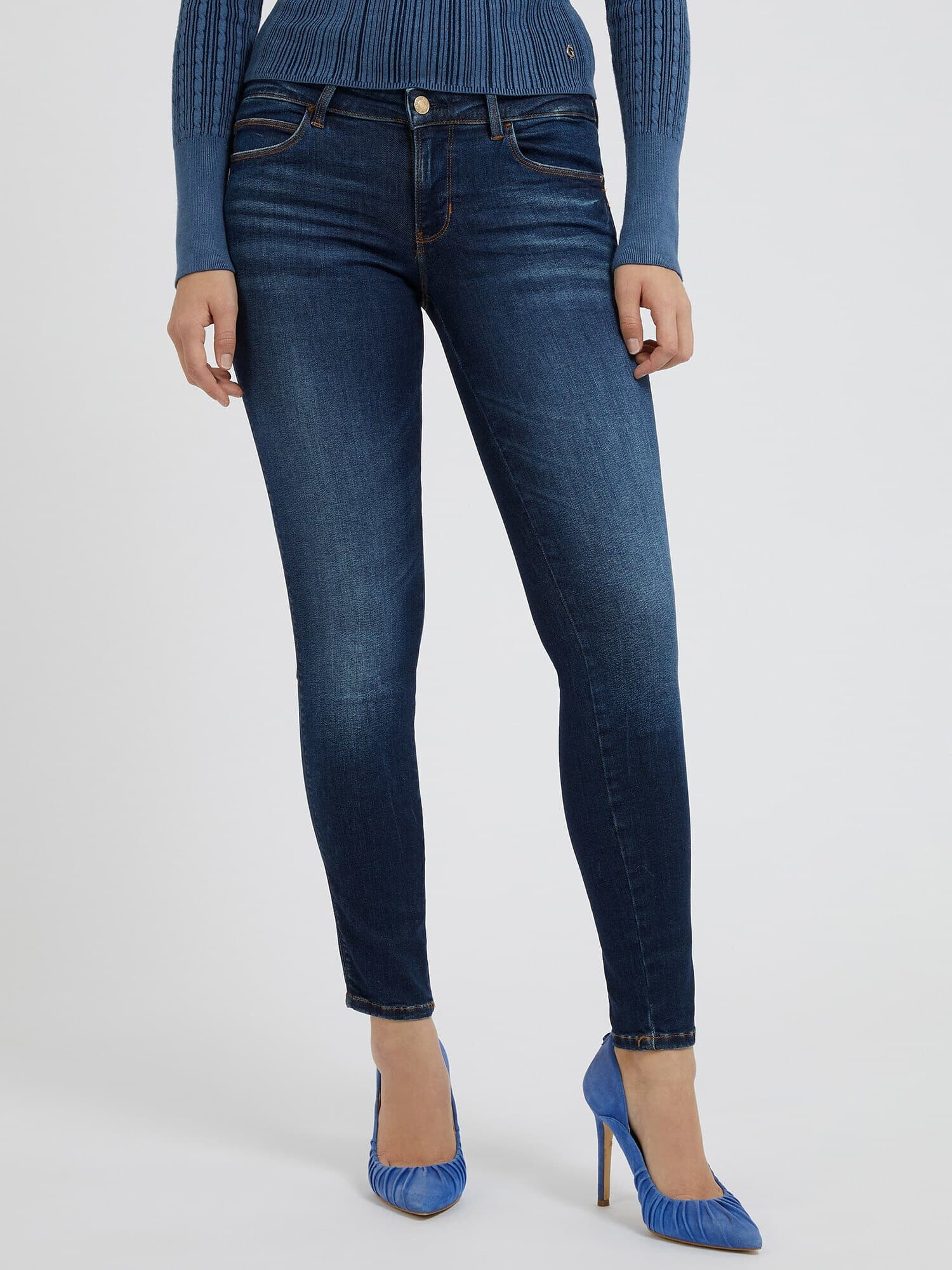 GUESS Jeans albastru denim - Pled.ro