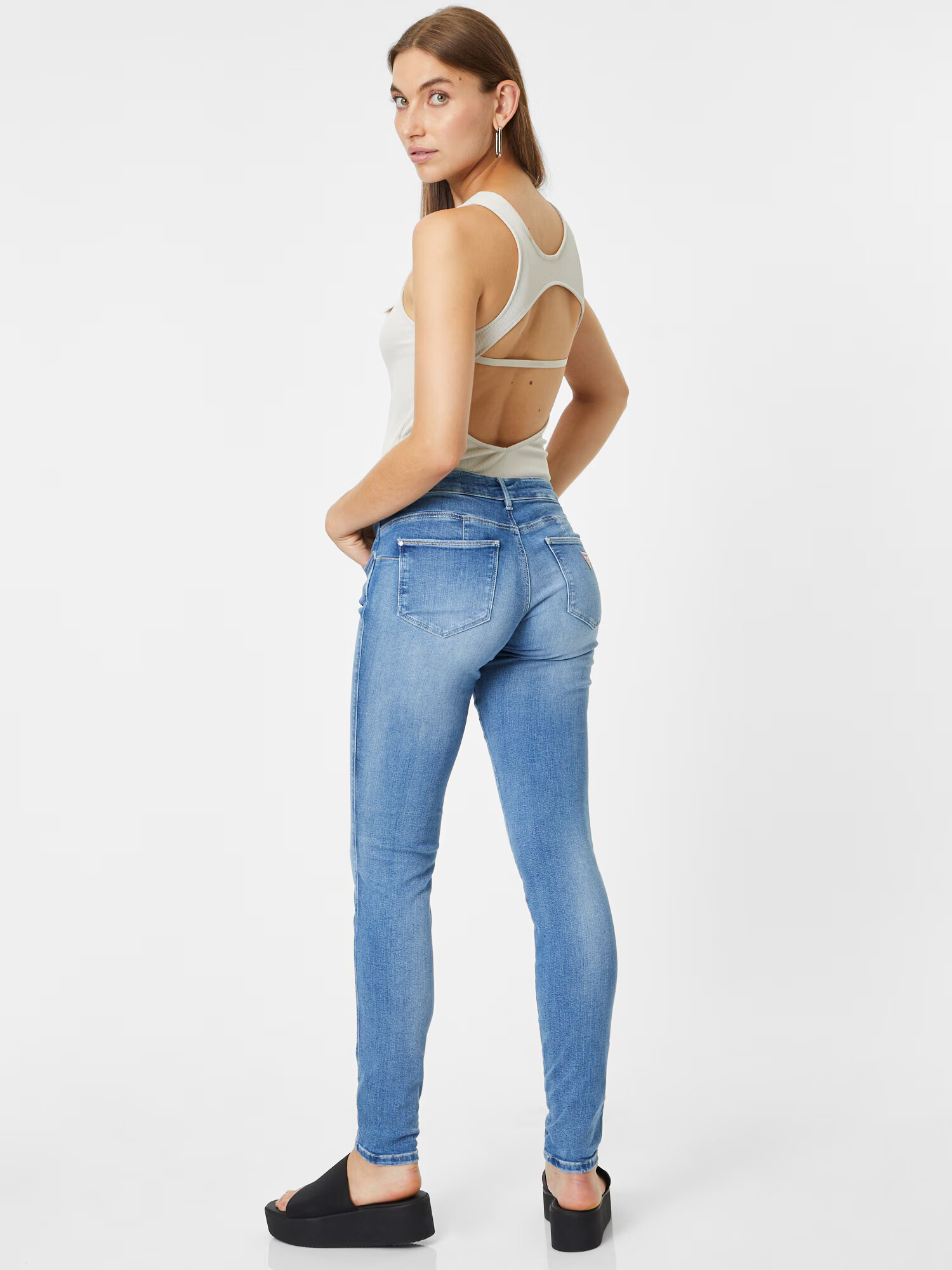 GUESS Jeans albastru denim - Pled.ro