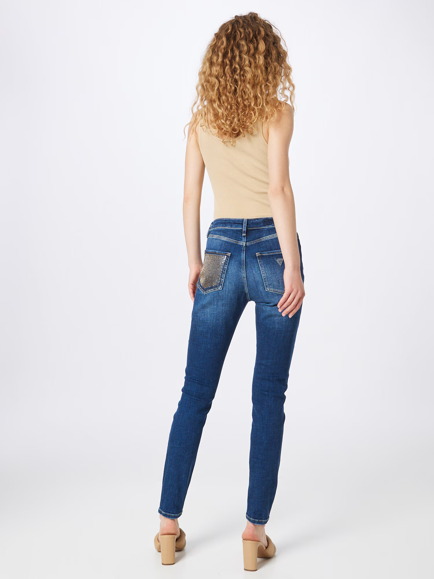 GUESS Jeans albastru denim - Pled.ro