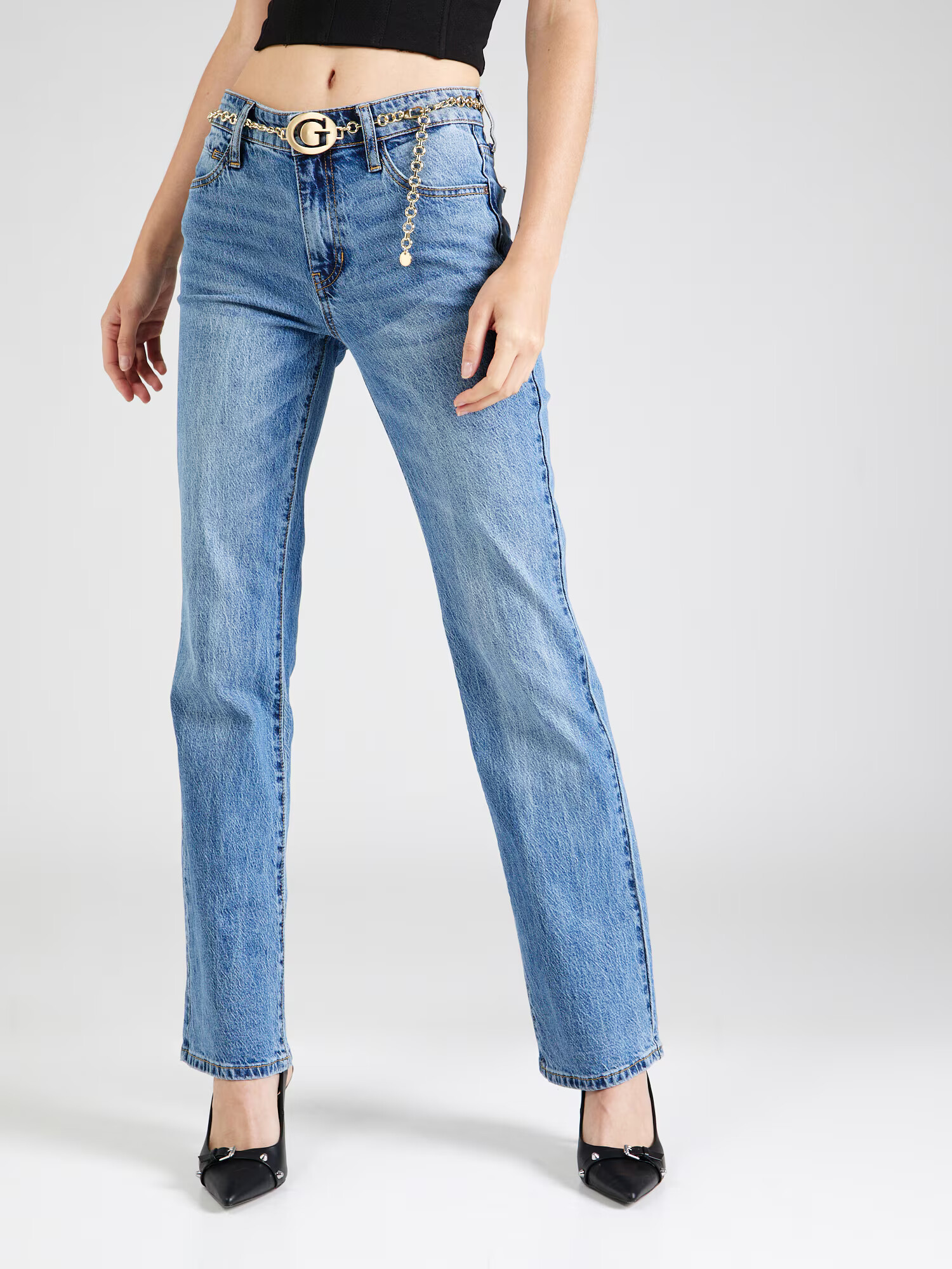 GUESS Jeans albastru denim - Pled.ro