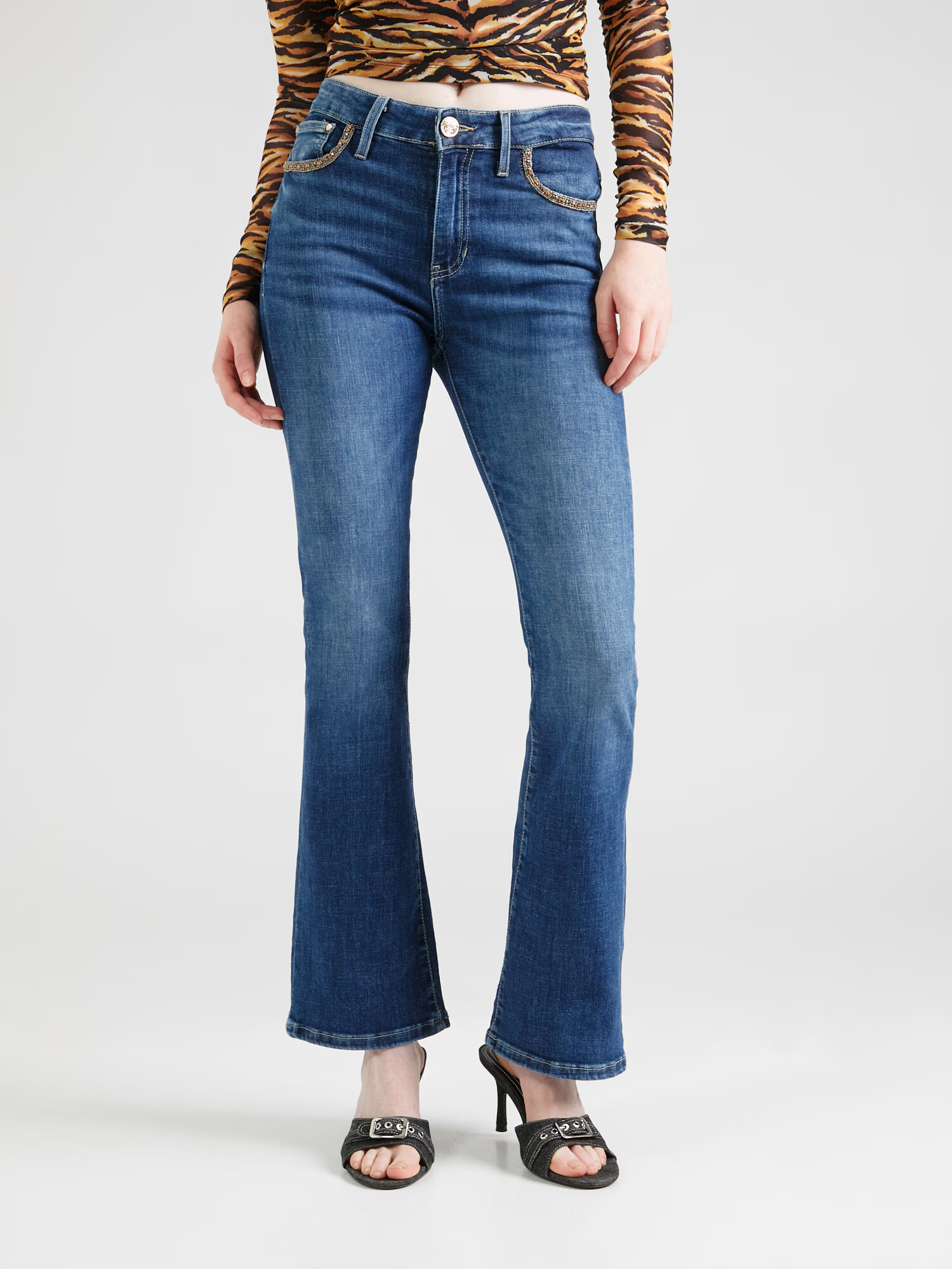 GUESS Jeans albastru denim - Pled.ro