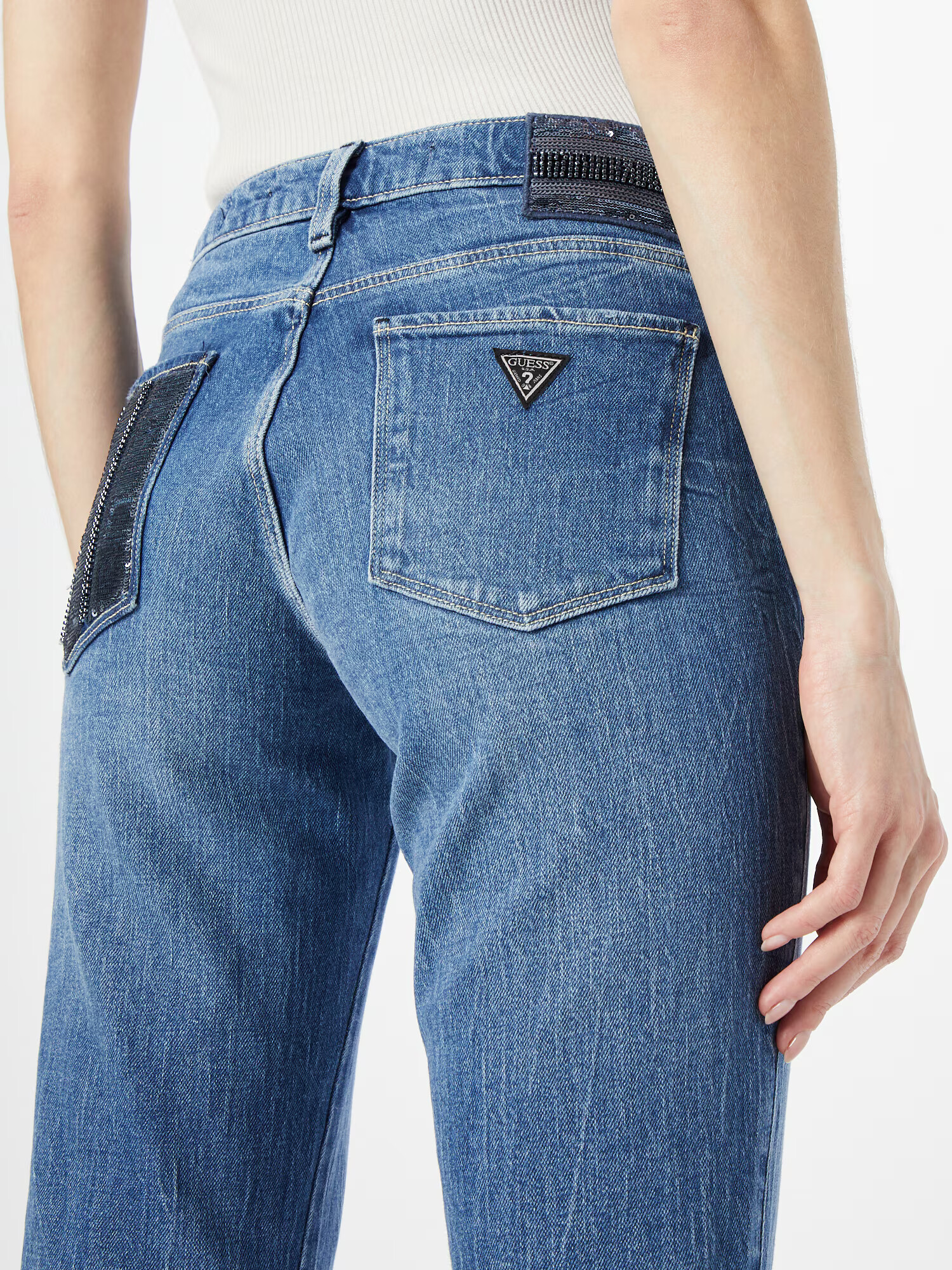 GUESS Jeans albastru denim - Pled.ro