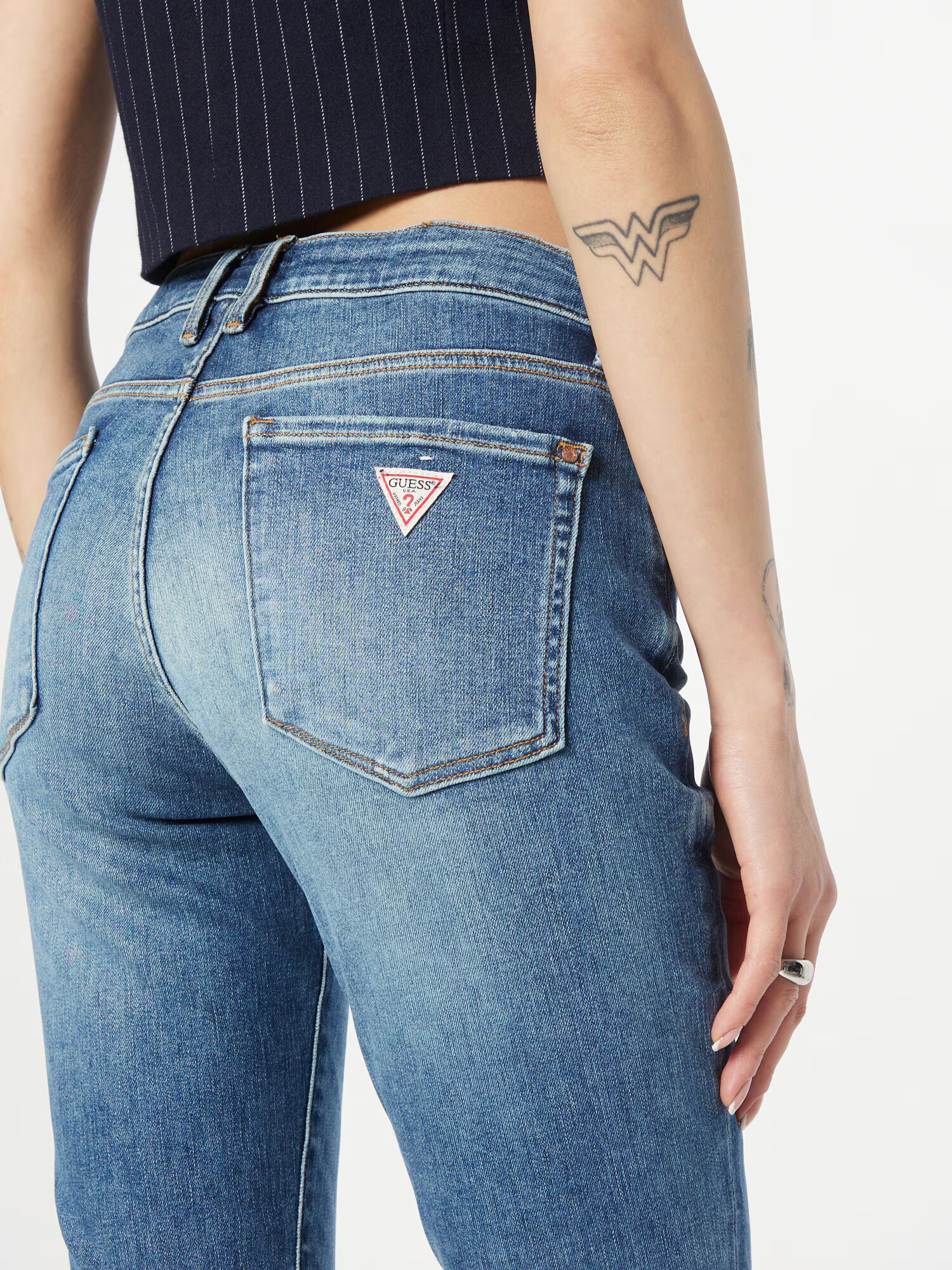 GUESS Jeans 'ANNETTE' albastru denim - Pled.ro