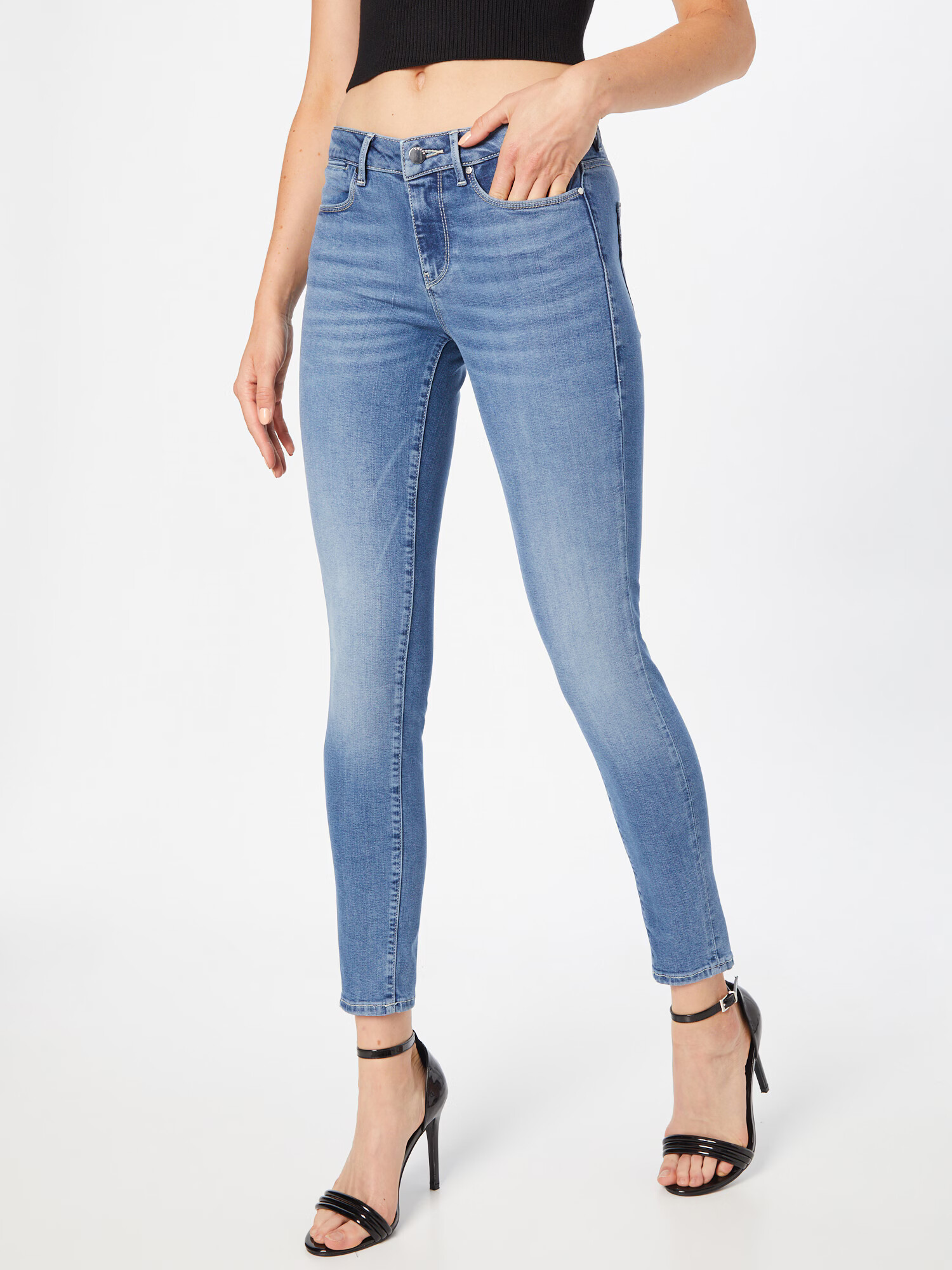 GUESS Jeans 'JEGGING MID' albastru denim - Pled.ro