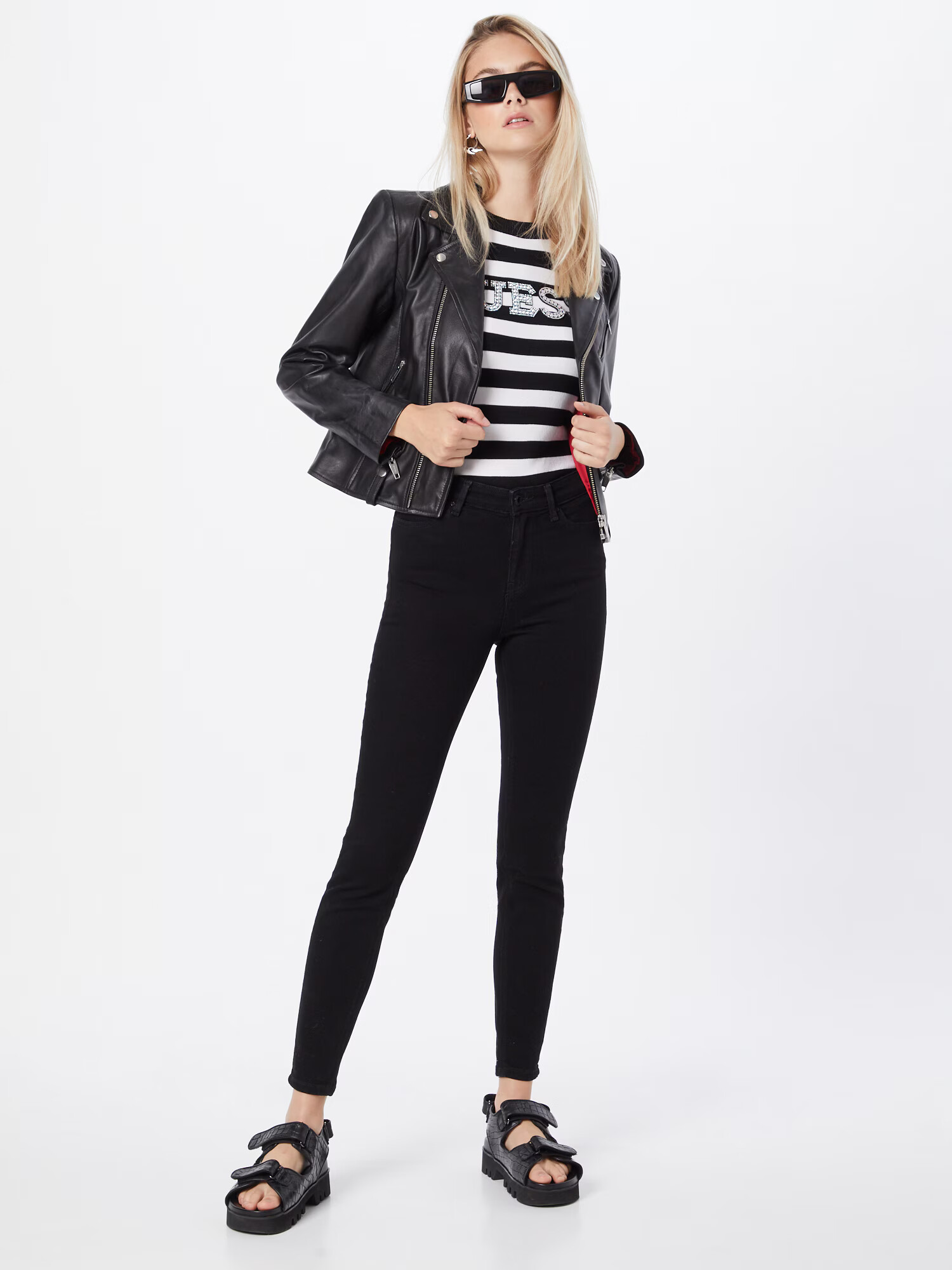 GUESS Jeans negru - Pled.ro