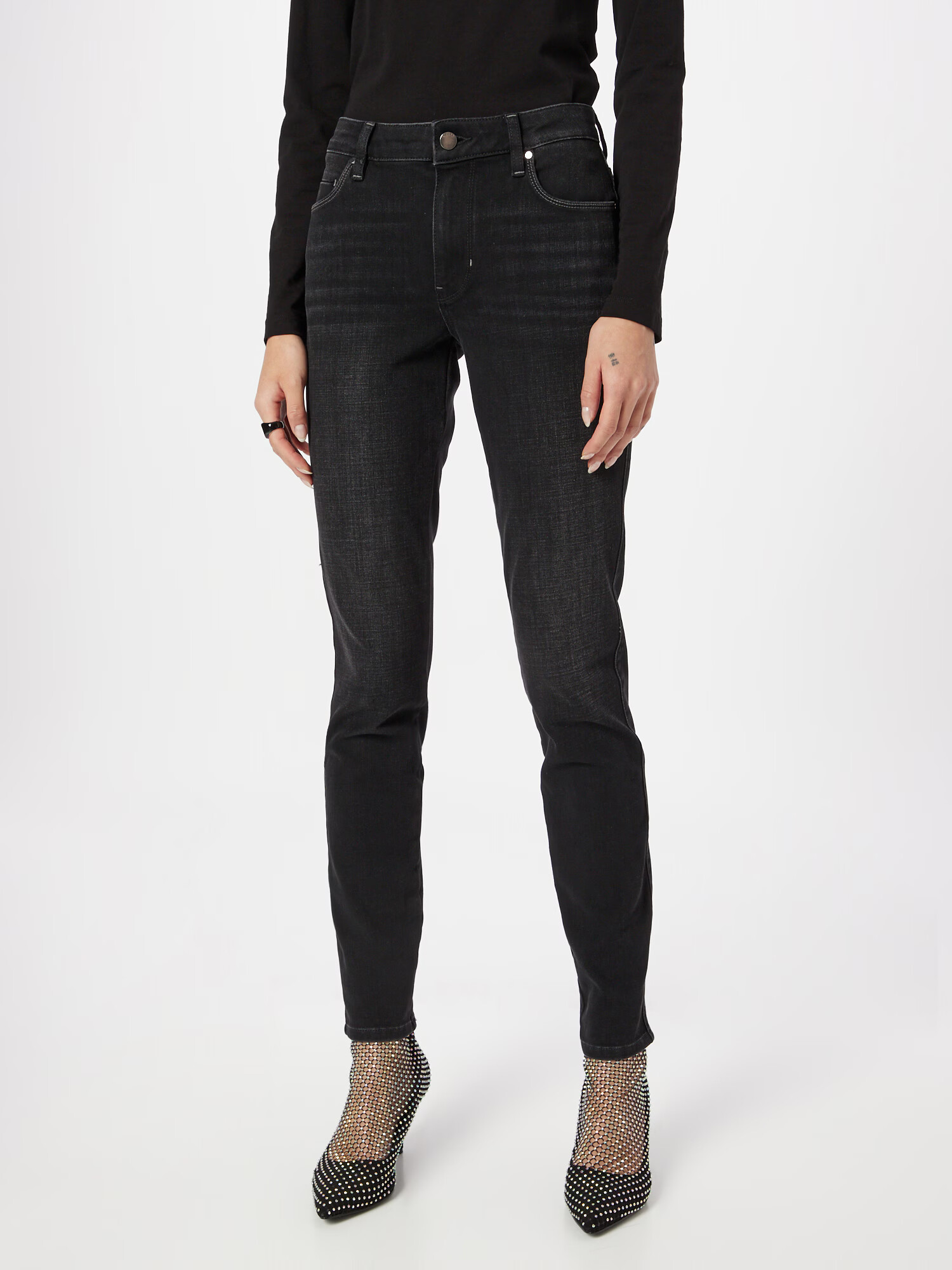 GUESS Jeans 'SEXY CURVE' negru denim - Pled.ro