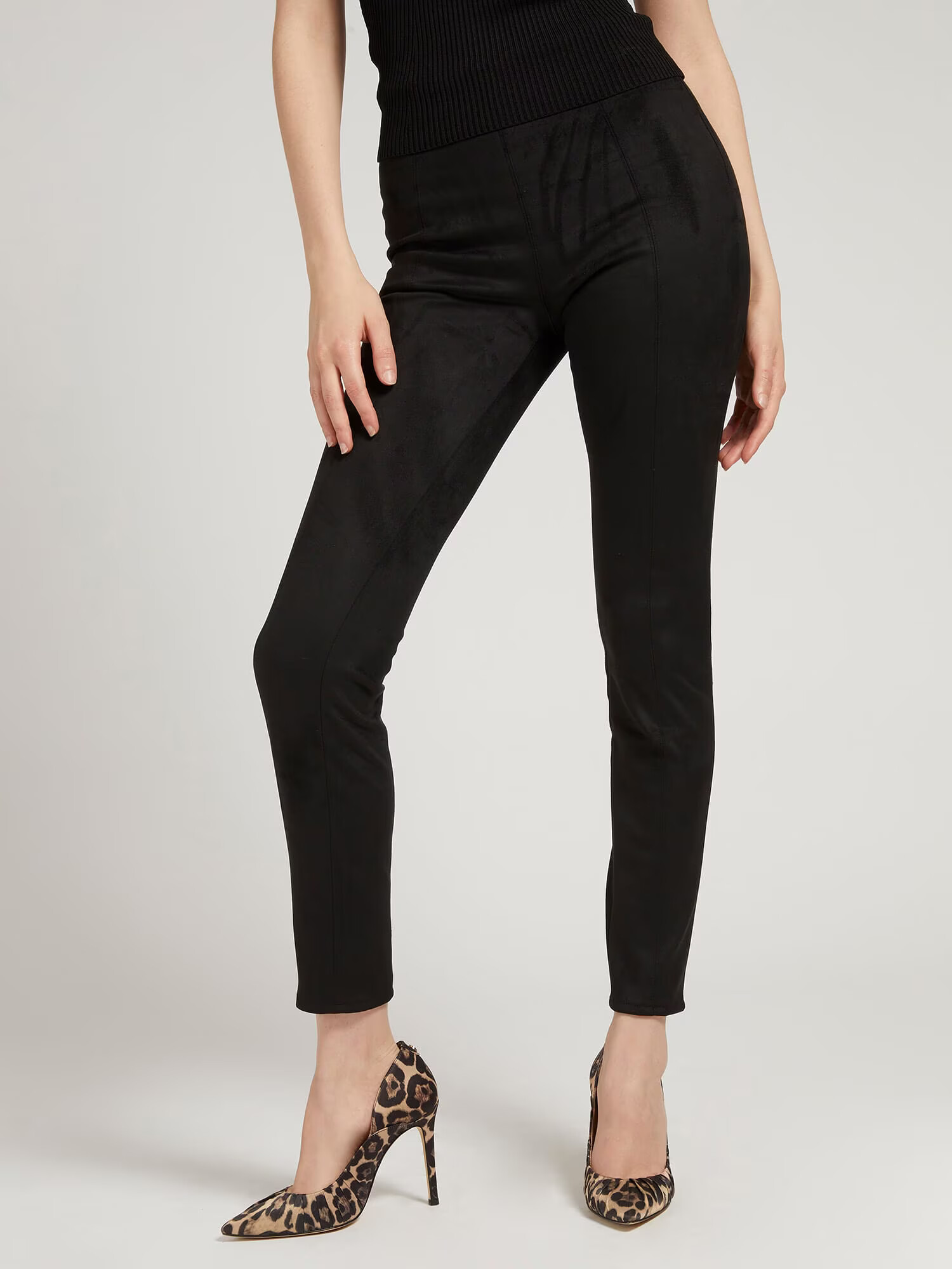 GUESS Leggings negru - Pled.ro