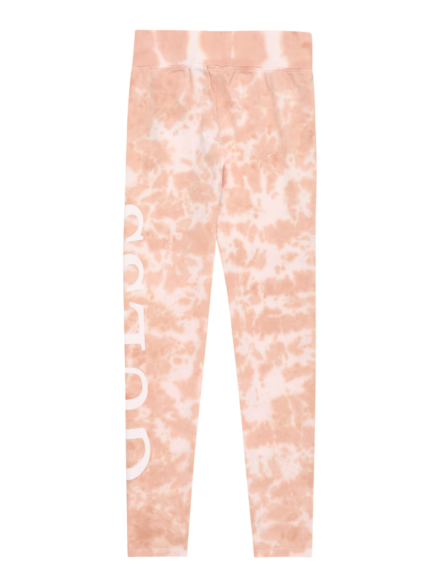 GUESS Leggings portocaliu piersică / alb - Pled.ro