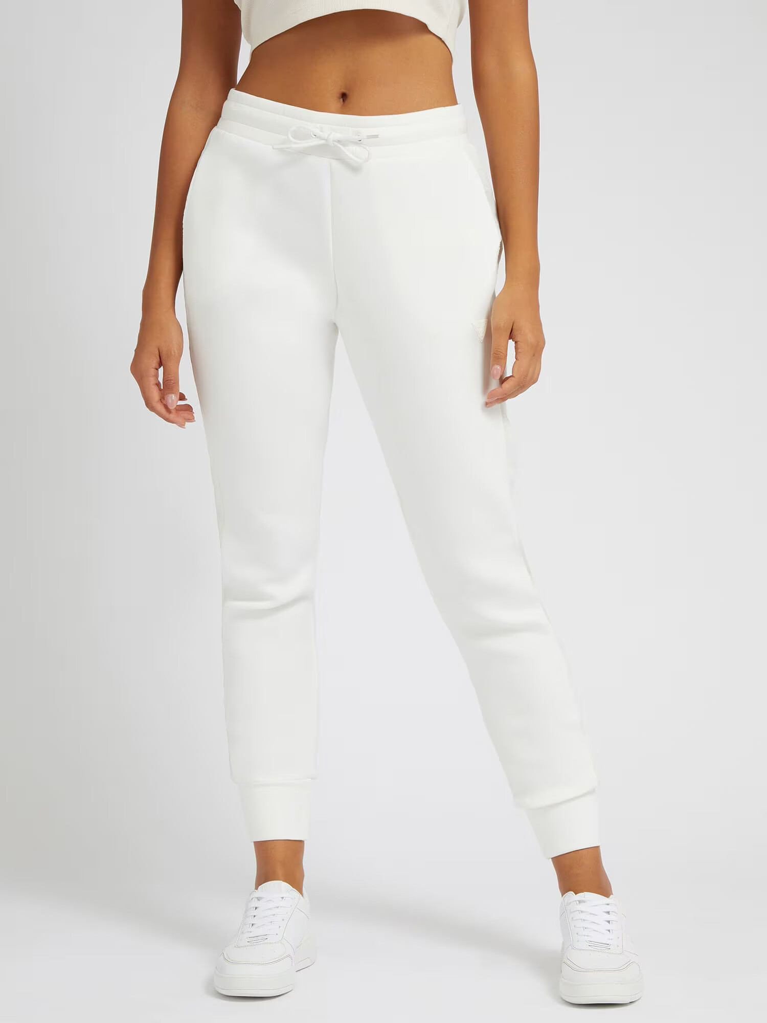 GUESS Pantaloni 'Allie' alb - Pled.ro