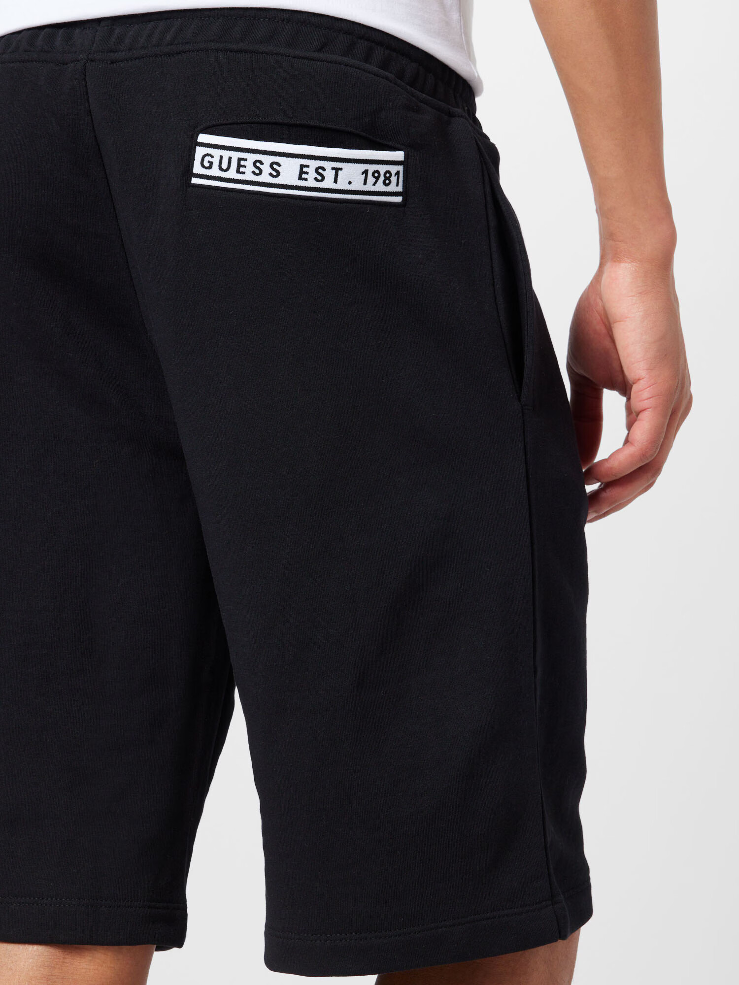 GUESS Pantaloni 'CLOVIS' bej / negru - Pled.ro