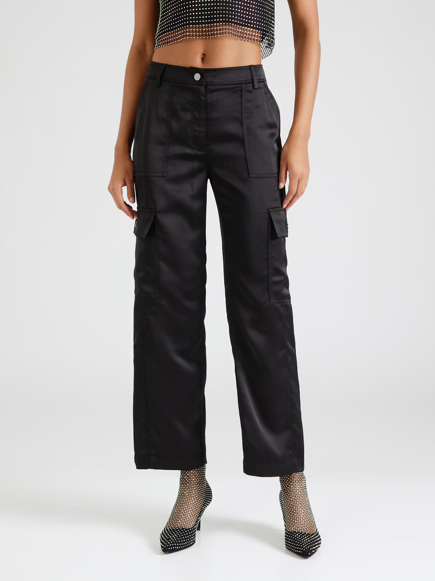 GUESS Pantaloni 'BENEDETTA' negru - Pled.ro