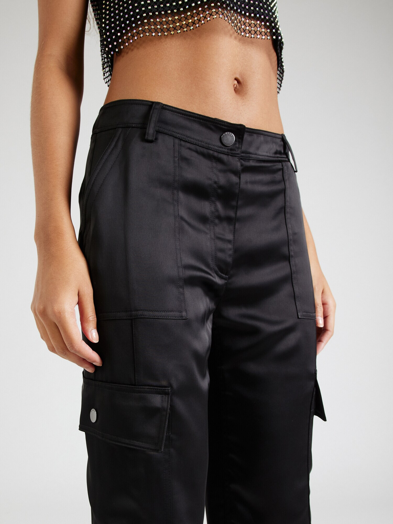 GUESS Pantaloni 'BENEDETTA' negru - Pled.ro