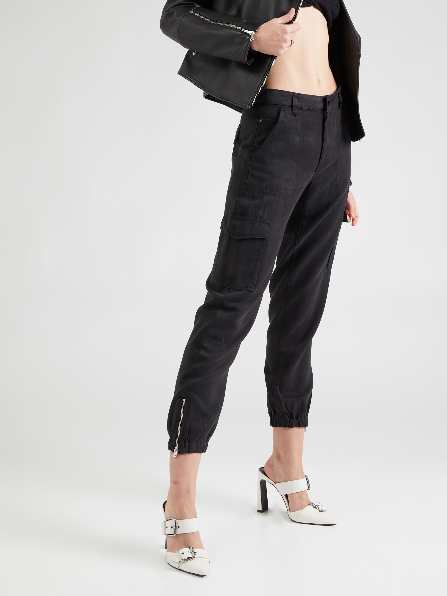 GUESS Pantaloni cu buzunare 'BOWIE' negru - Pled.ro