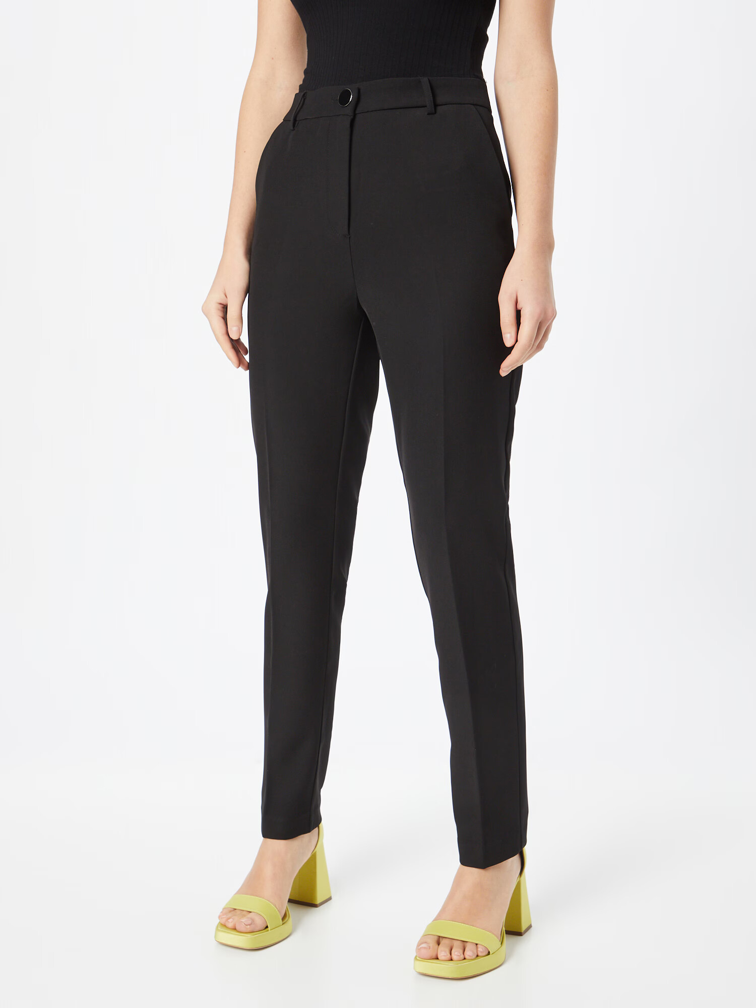 GUESS Pantaloni cu dungă 'ZOE' negru - Pled.ro