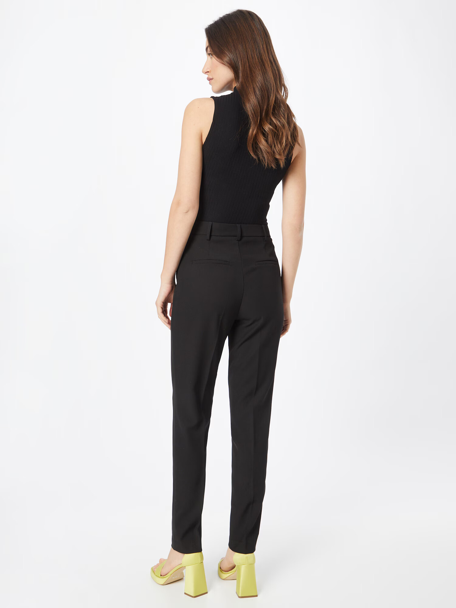 GUESS Pantaloni cu dungă 'ZOE' negru - Pled.ro