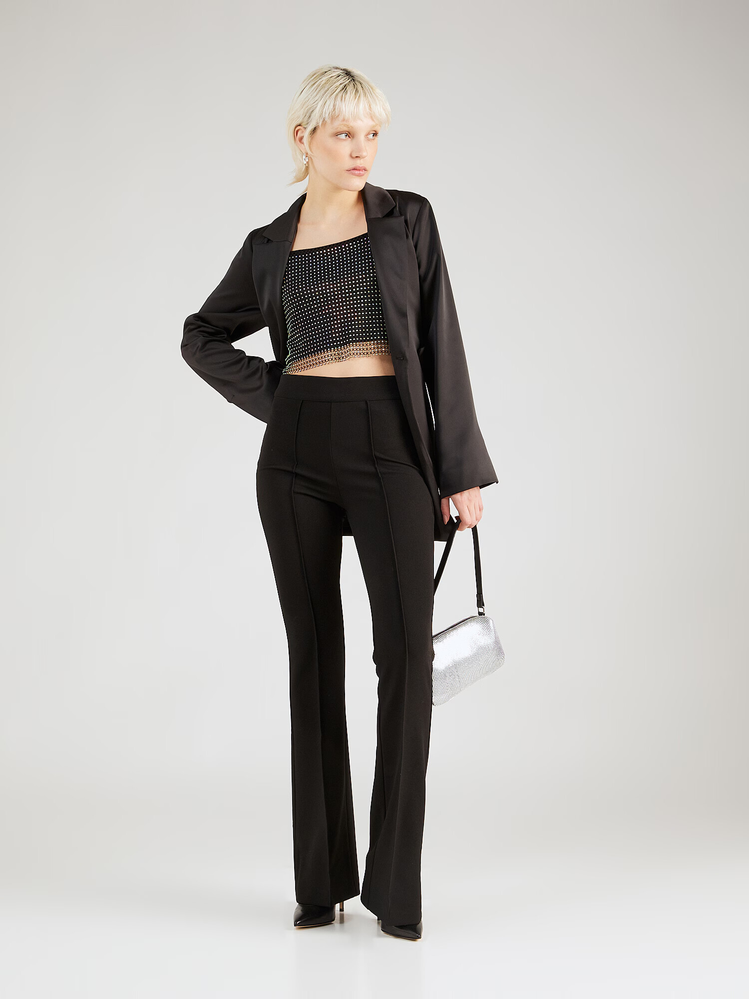 GUESS Pantaloni 'EVELINA' negru - Pled.ro