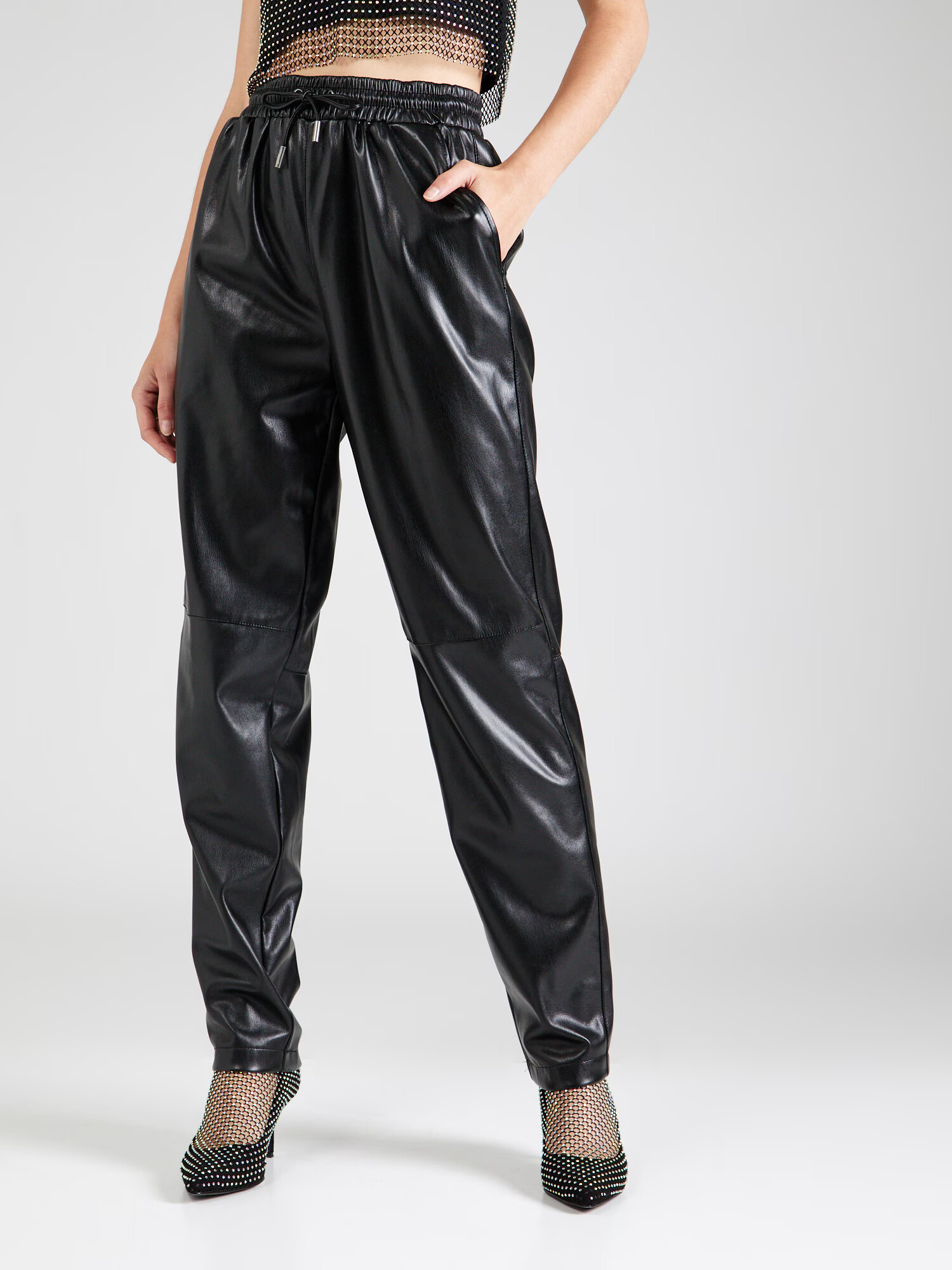 GUESS Pantaloni 'NEW VIOLA' negru - Pled.ro