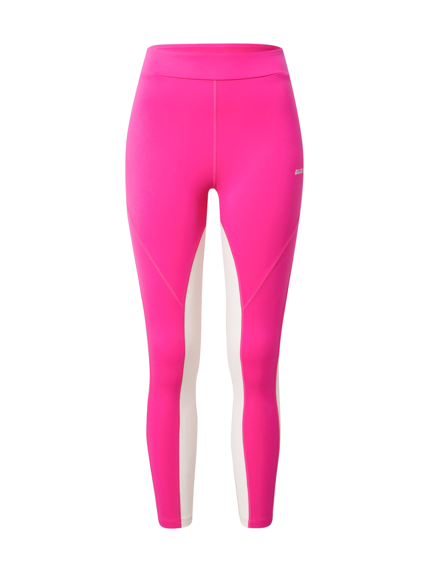 GUESS Pantaloni sport 'AGNES' fucsia / alb - Pled.ro