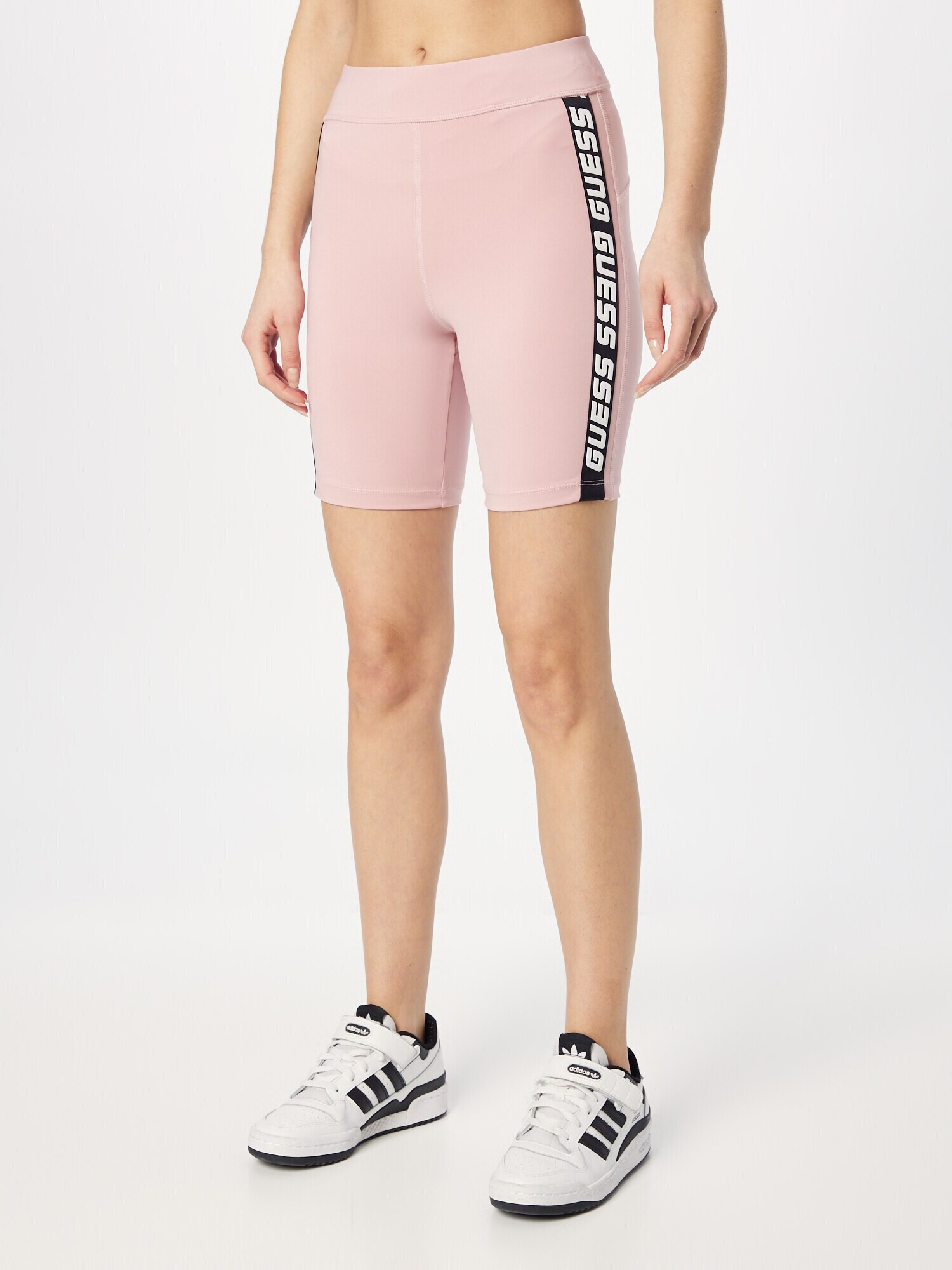 GUESS Pantaloni sport 'ANGELICA' mov liliachiu / negru / alb - Pled.ro