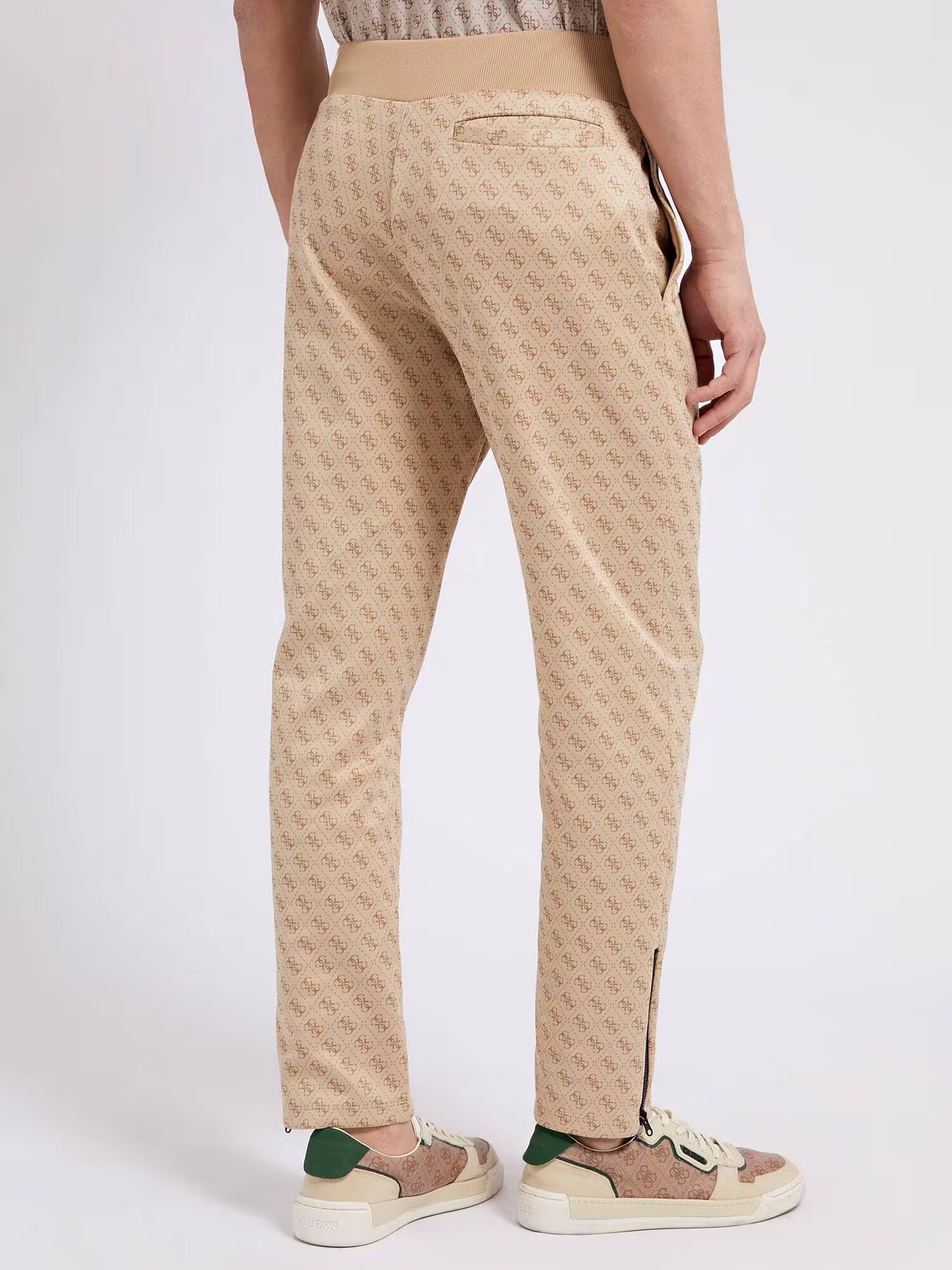 GUESS Pantaloni sport bej - Pled.ro