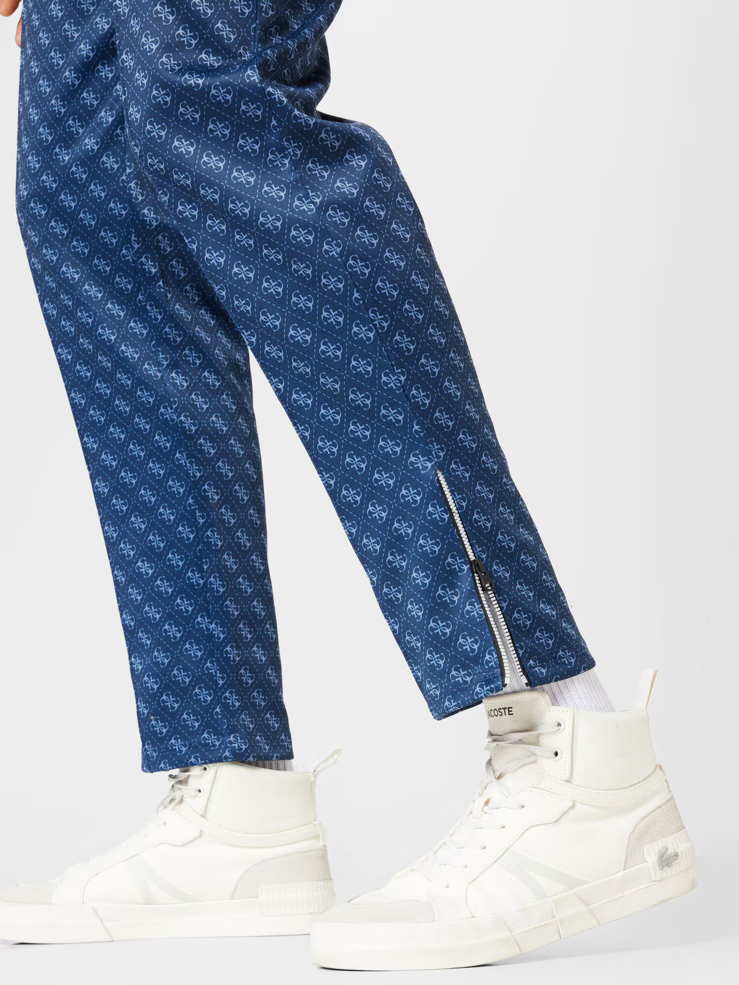 GUESS Pantaloni 'Korbin' albastru marin / albastru deschis - Pled.ro