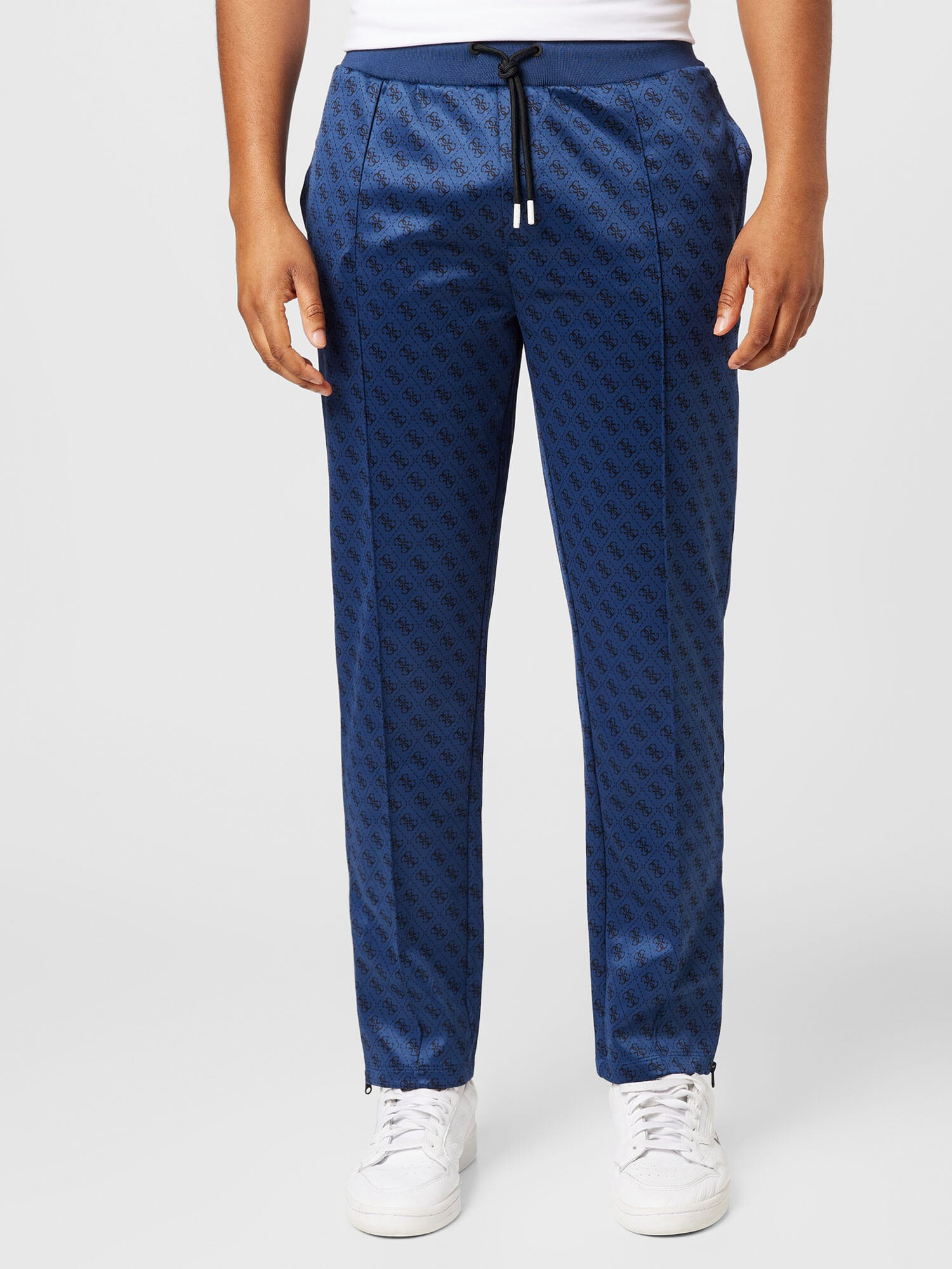 GUESS Pantaloni 'KORBIN' albastru / negru - Pled.ro