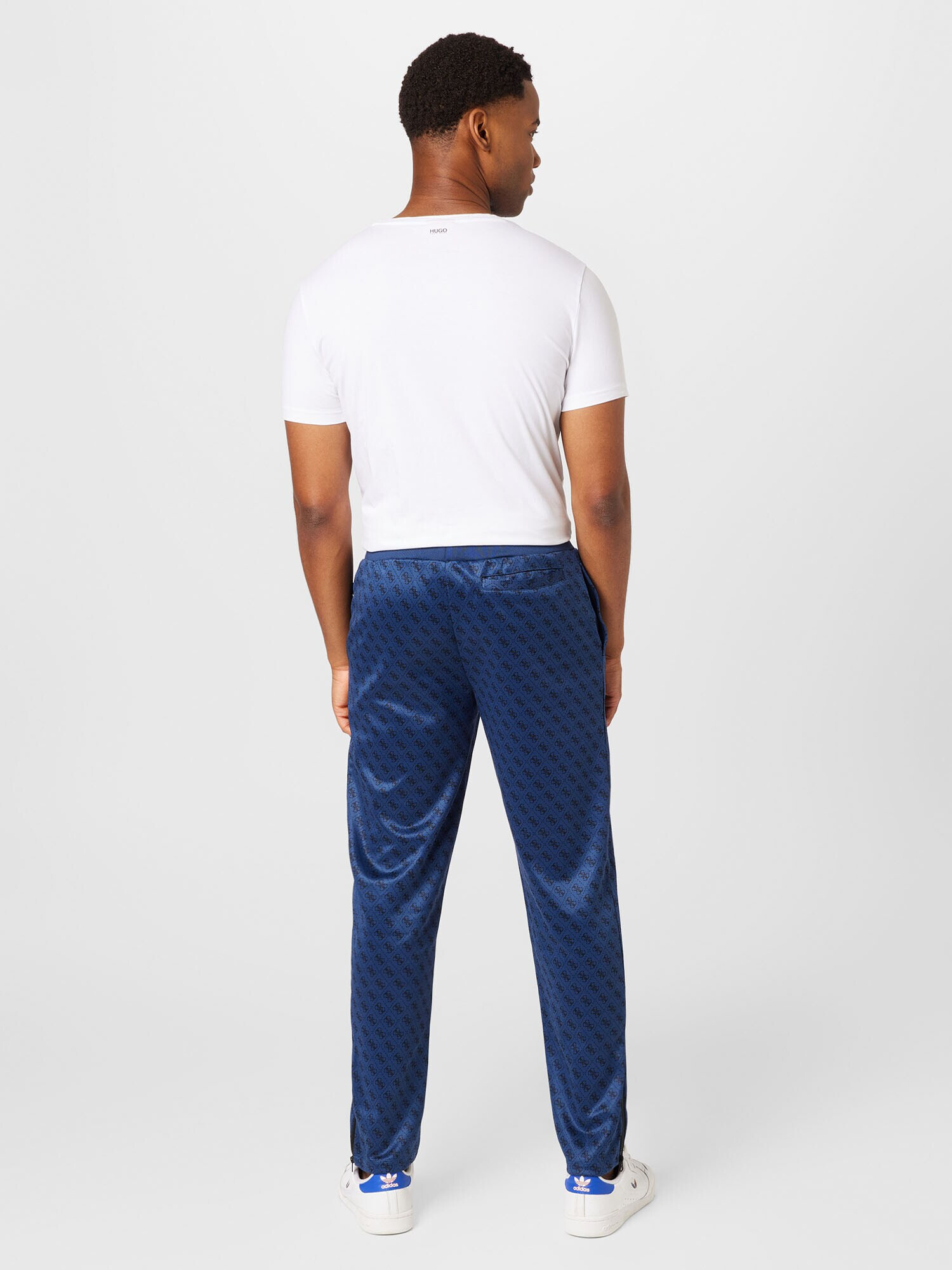 GUESS Pantaloni 'KORBIN' albastru / negru - Pled.ro