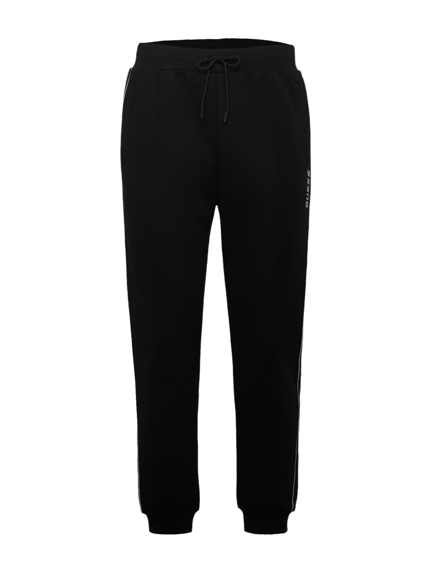 GUESS Pantaloni 'Mickey' negru / alb - Pled.ro