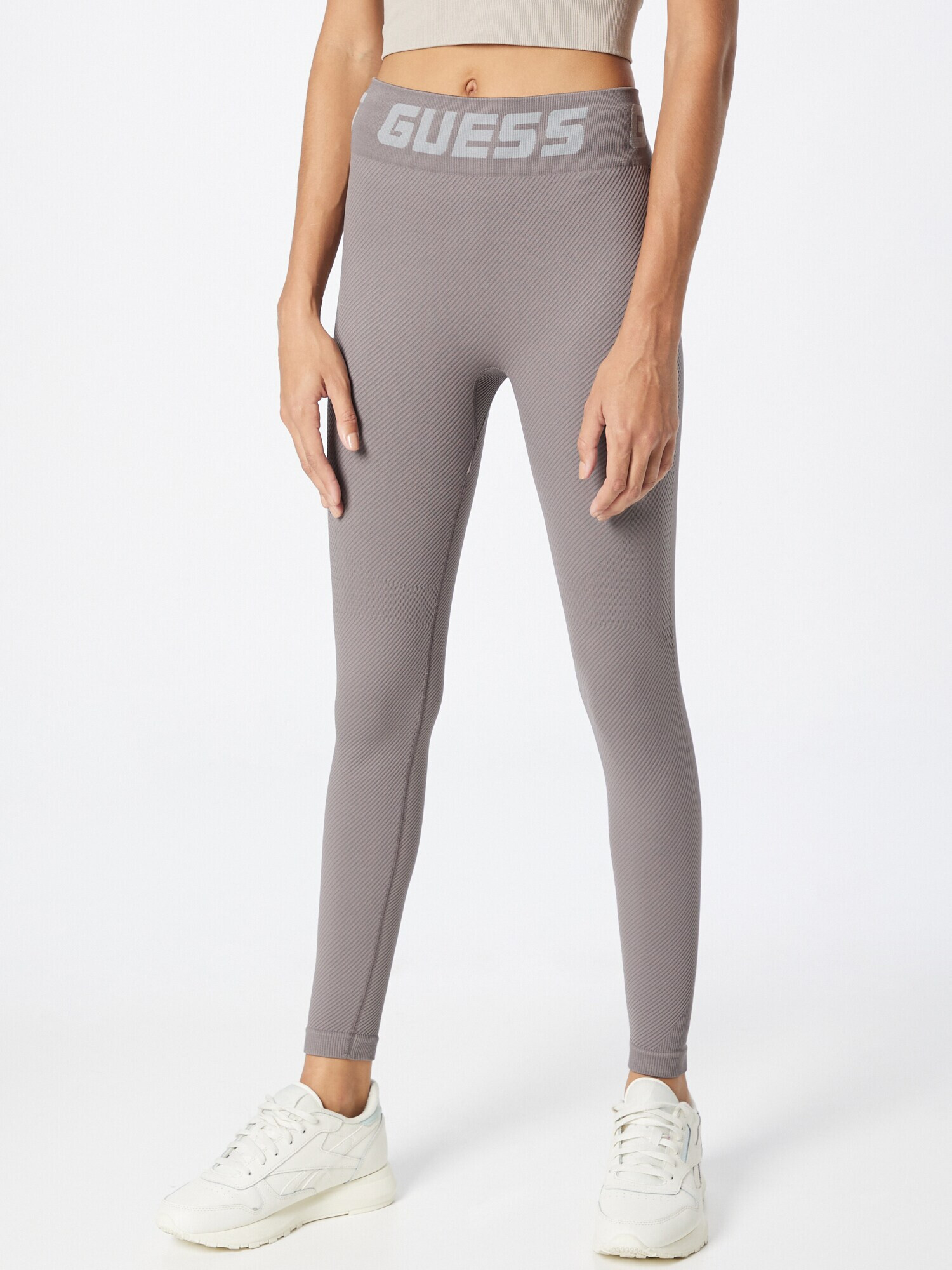 GUESS Pantaloni sport 'TRUDY' maro mokka / gri - Pled.ro