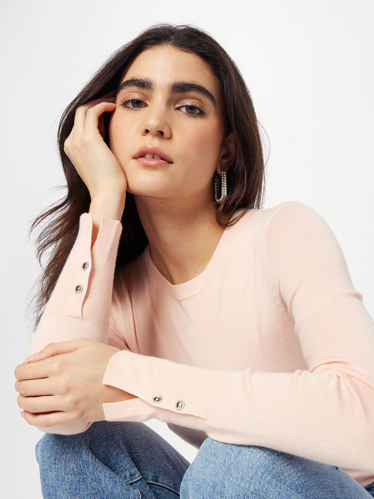 GUESS Pulover 'ELINOR' rosé - Pled.ro