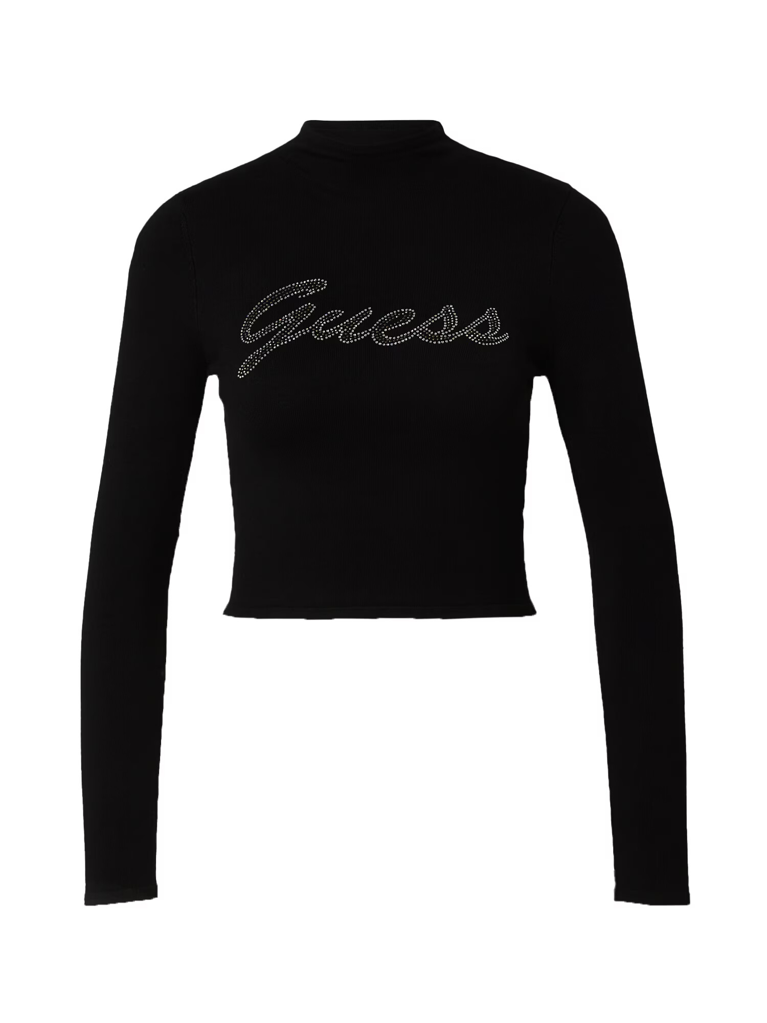 GUESS Pulover negru / alb - Pled.ro